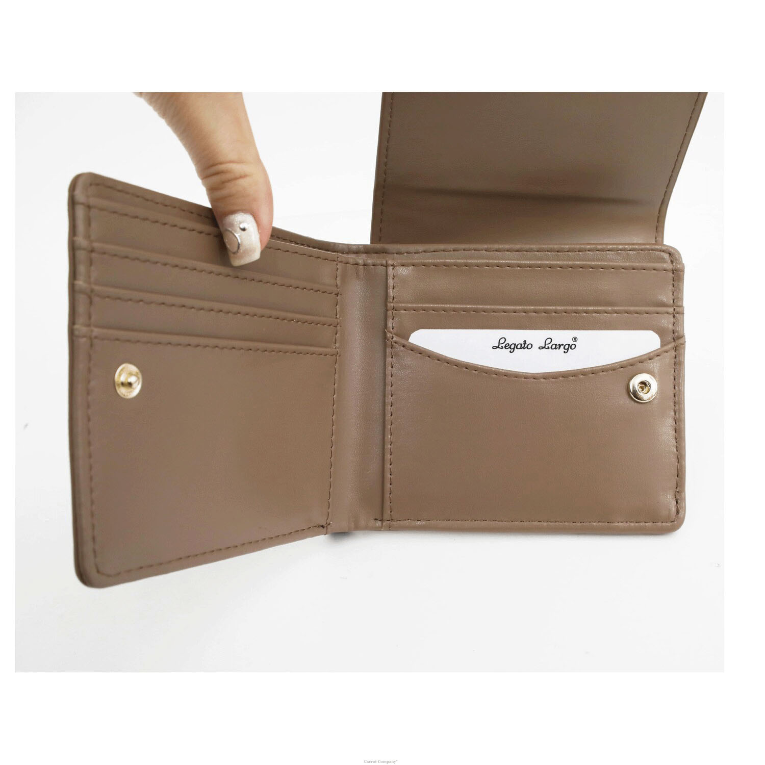 legato largo まるごとウォレット折財布 - 画像3