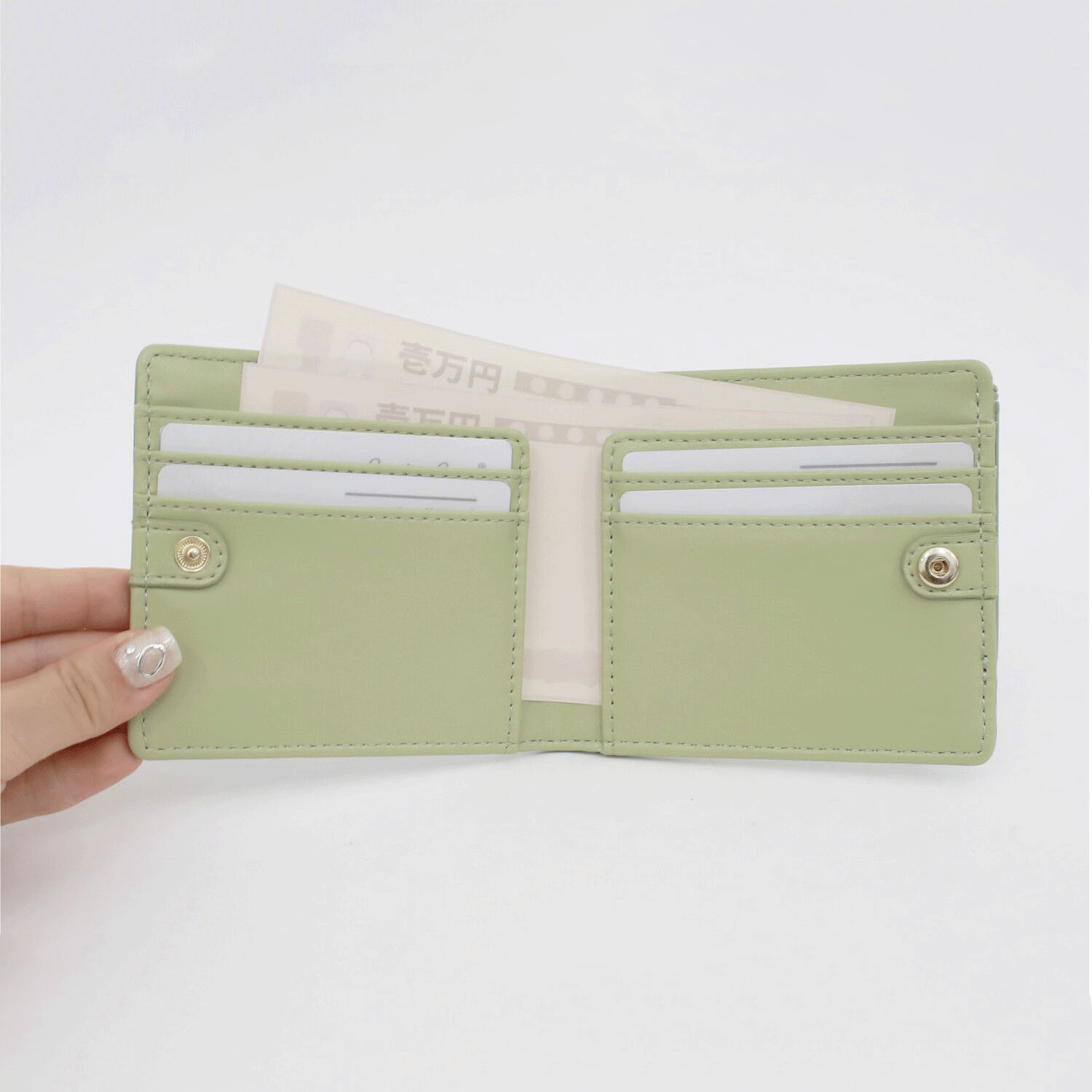 legato largo テラゾー柄折り財布 - 画像5