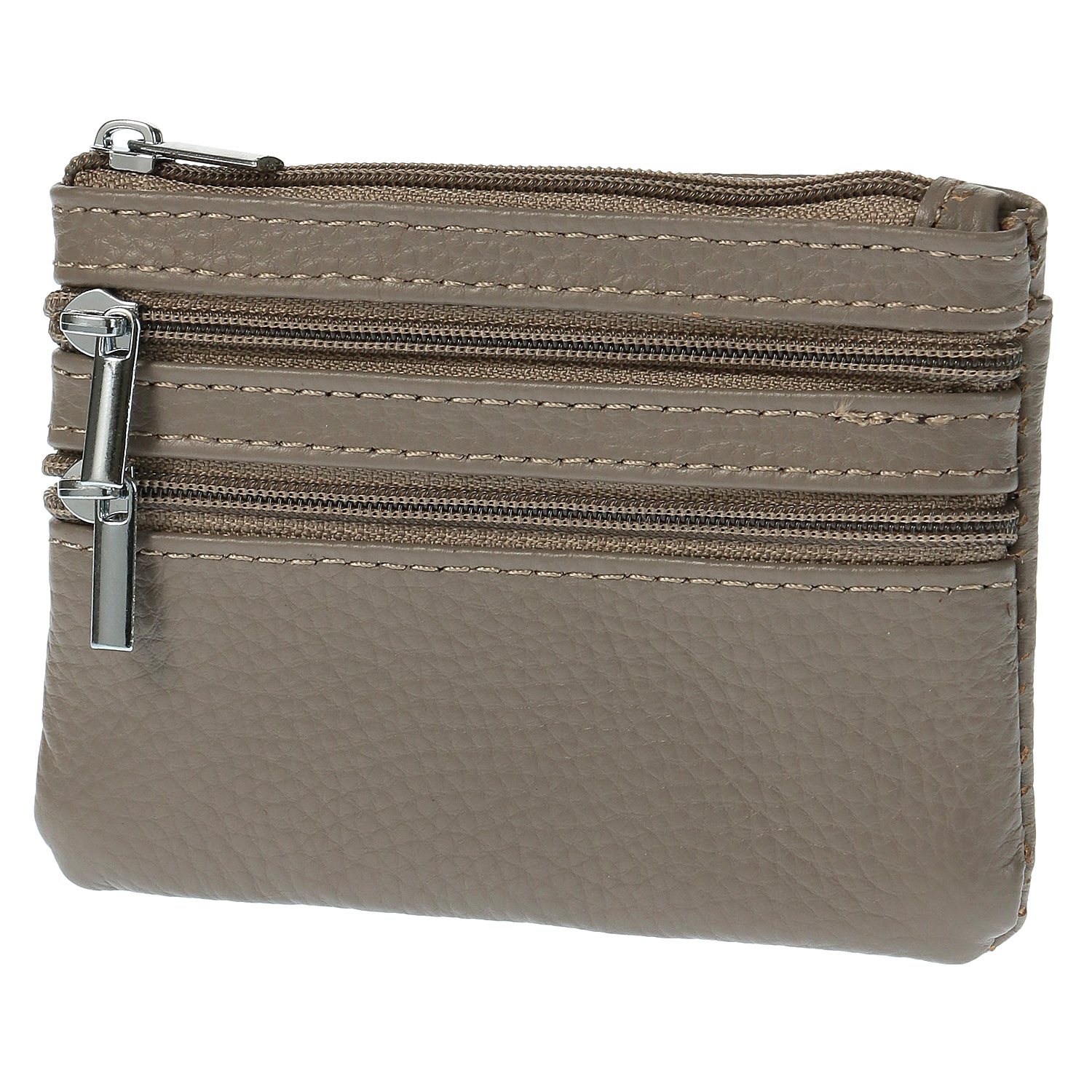 3段ファスナー小銭入