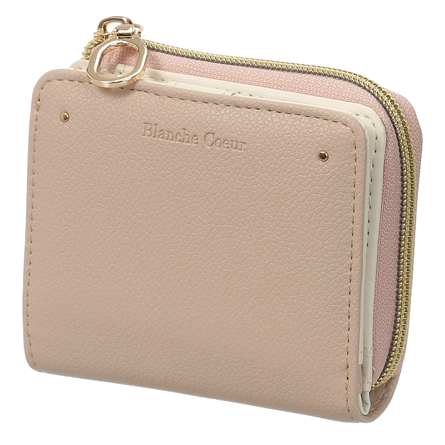 ブランシュクール ミュシャ L字ファスナー折財布 - 画像3