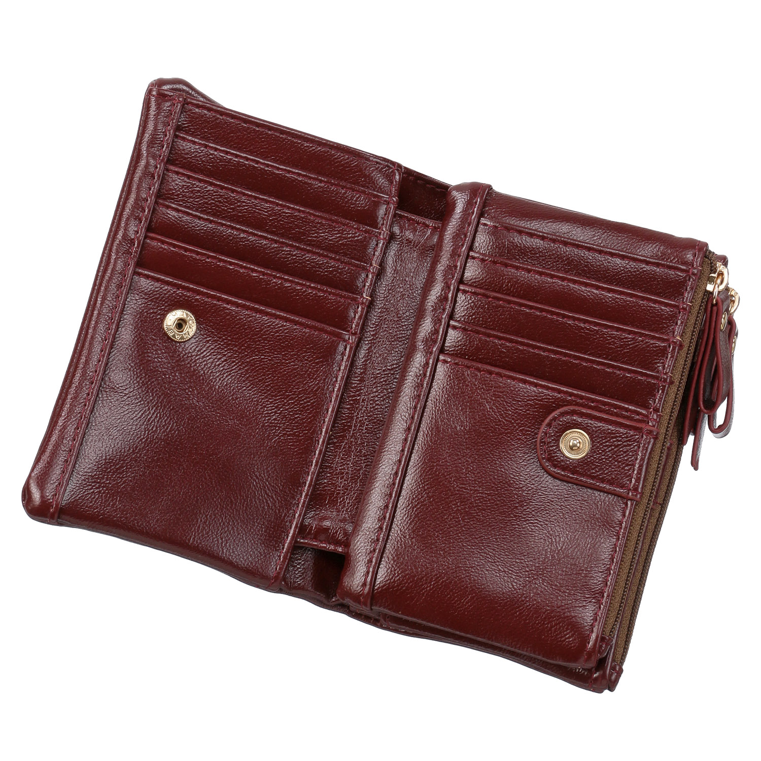 【クラシック オマージュ】  ケイティー袋縫い折財布 - 画像6