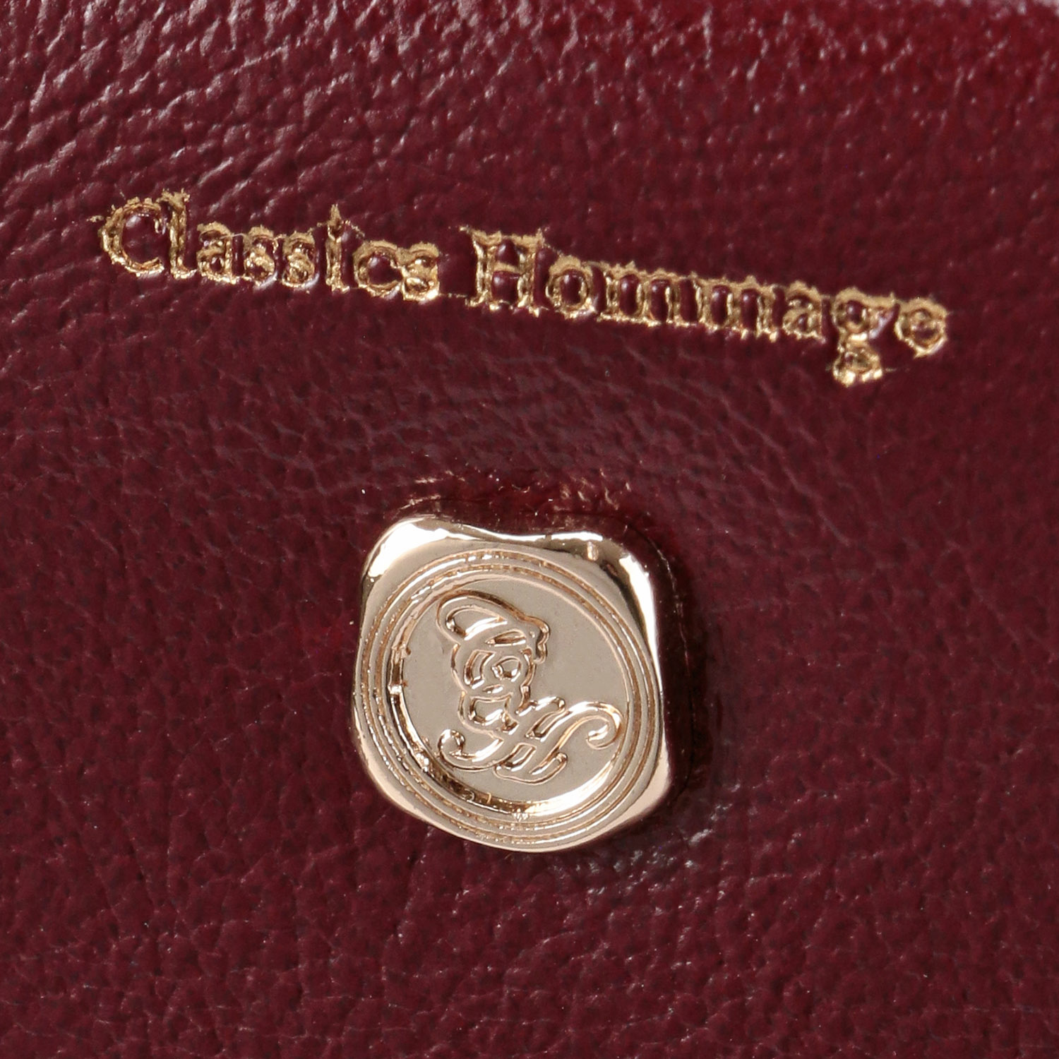 【クラシック オマージュ】  ケイティー袋縫い折財布 - 画像10