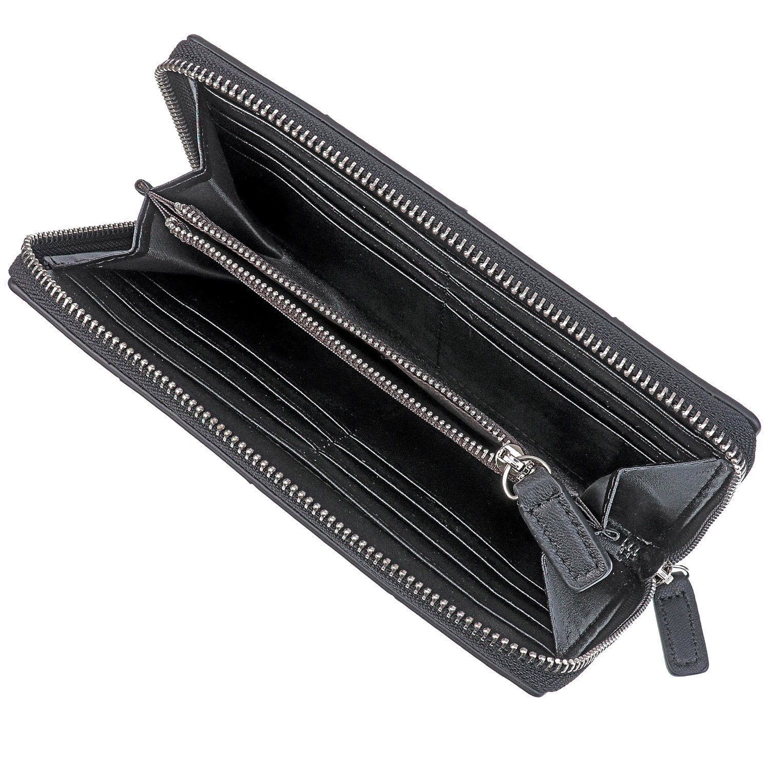 ワイドメッシュ ラウンドファスナー長財布 - 画像4