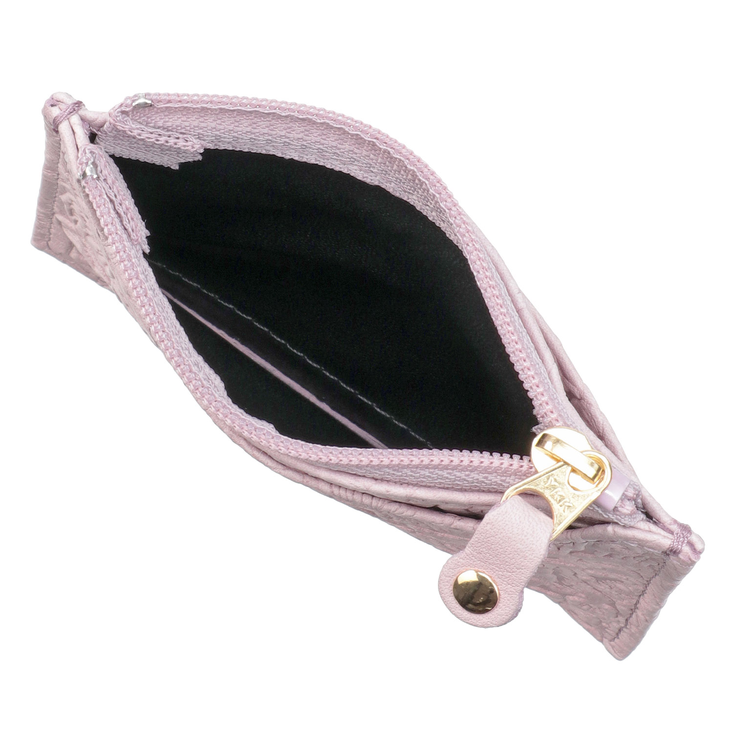 【日本製】 素押し薔薇コンパクト財布 - 画像6