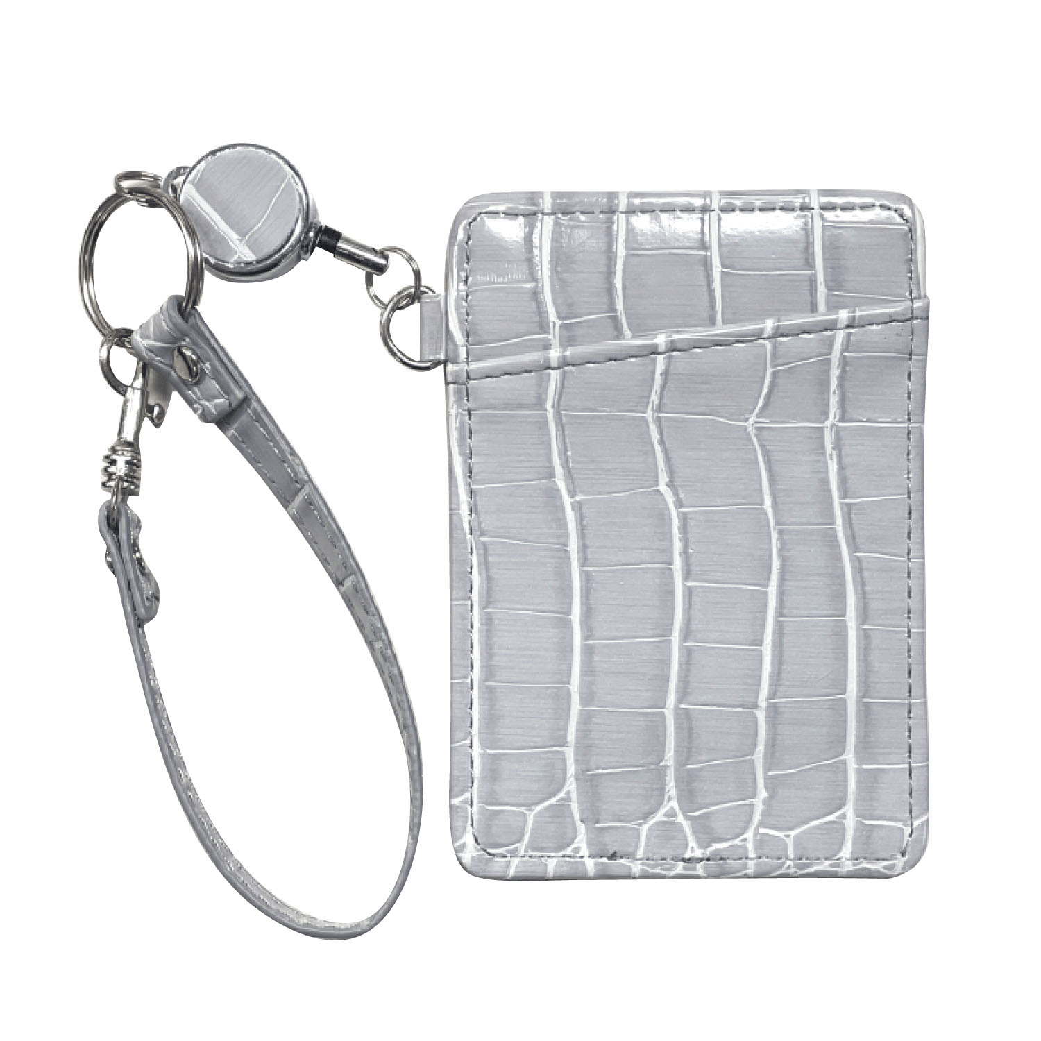 リール付クロコパスケース - 画像2