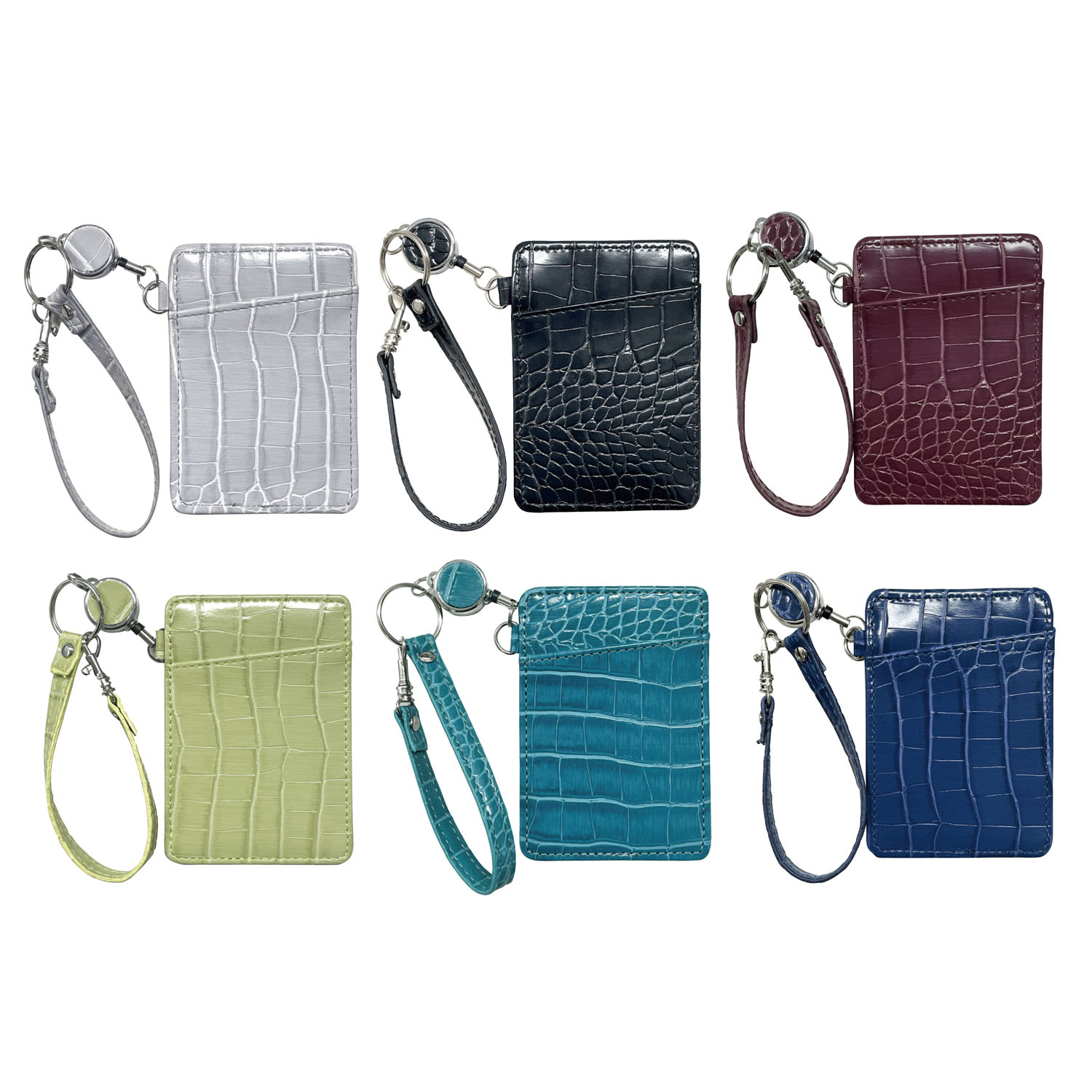 リール付クロコパスケース