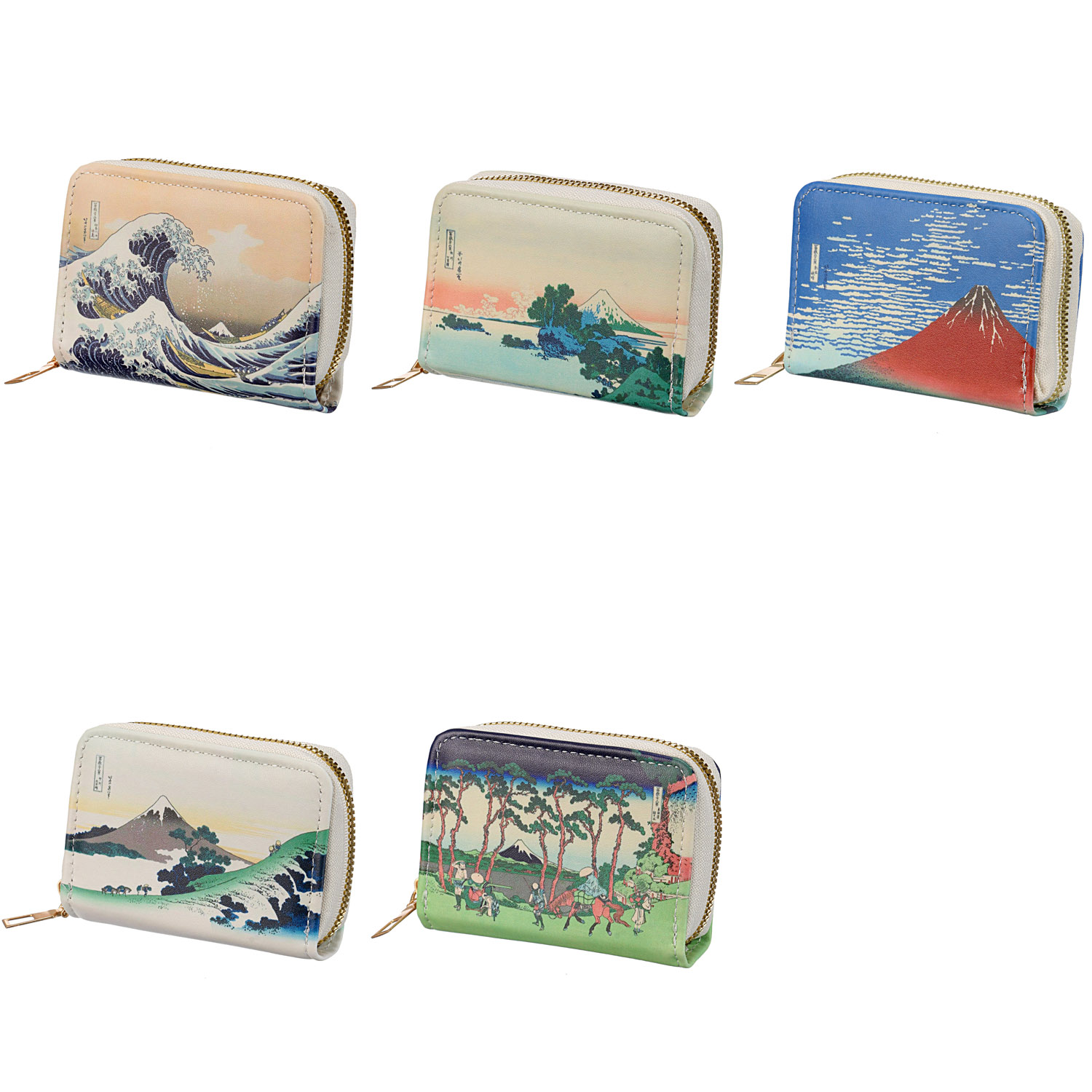 【在庫無くなり次第、終了】 日本名画カードケース（2個束）