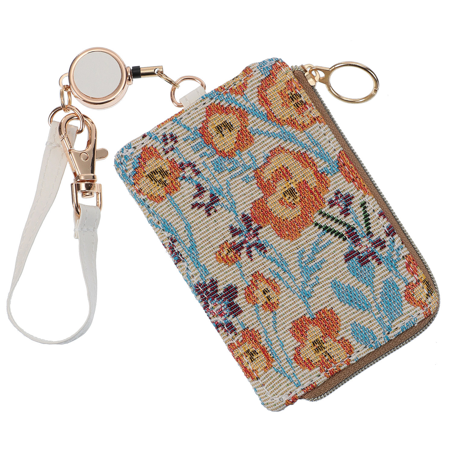 ゴブラン花柄パスケース - 画像3