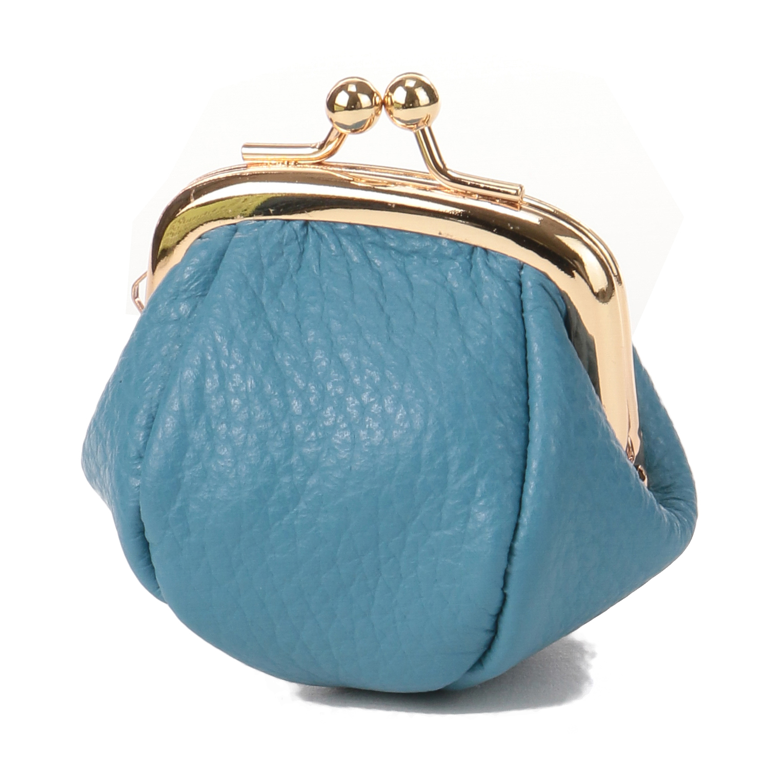 【イタリアンレザー】 がま口 ミニ財布 - 画像6