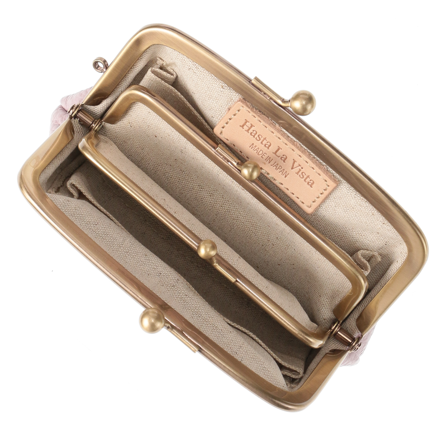 【イタリアンレザー】 親子がま口 - 画像8