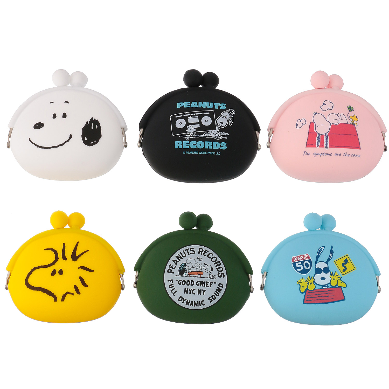 SNOOPY（スヌーピー） シリコンがま口 6柄セット