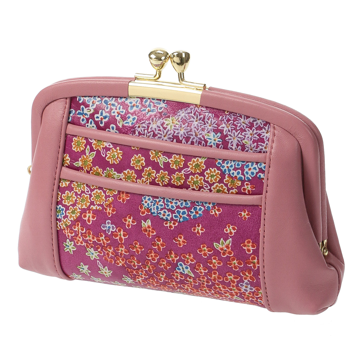 【日本製】 京友禅4．6寸親子がま口 - 画像3