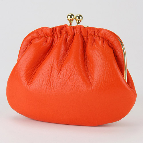 【日本製】 無地ヒダ付親子がま口 - 画像9