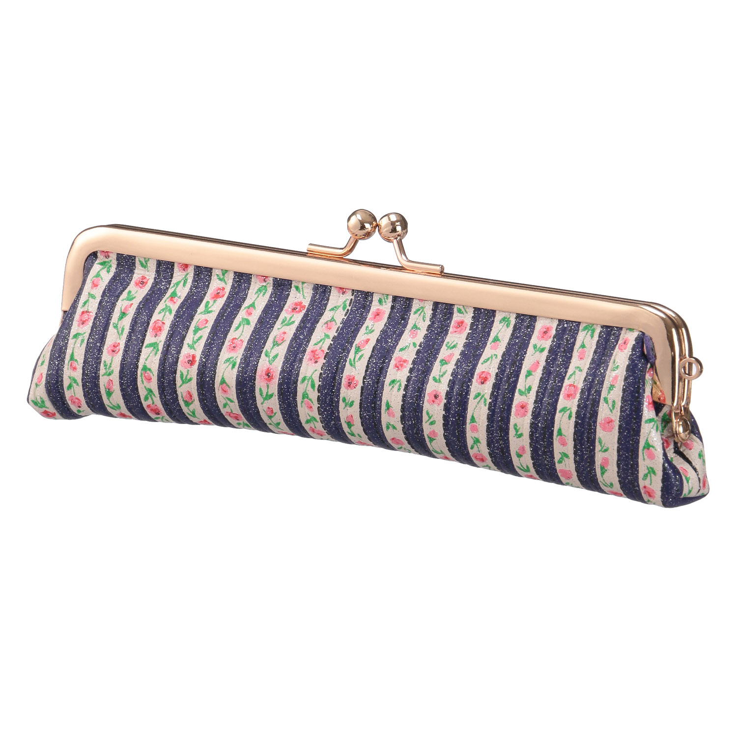 【日本製】 ボンシック ストライプがま口 コインケース - 画像6