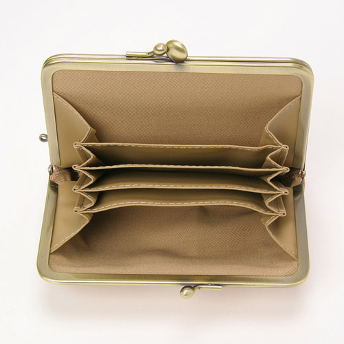 【日本製】 アンティーク三枚ガマ口 - 画像7