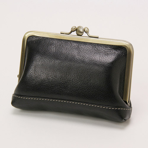 【日本製】 アンティーク三枚ガマ口