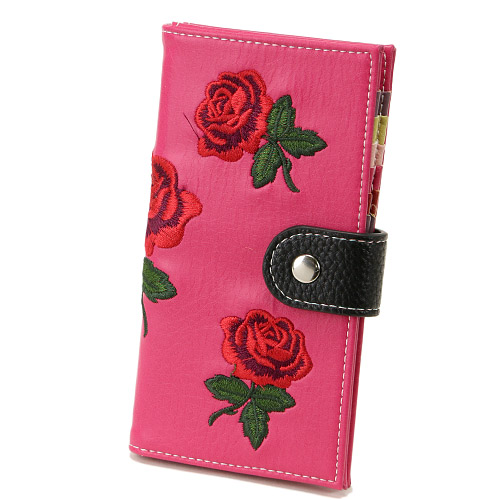 バラ刺繍カードケース - 画像4