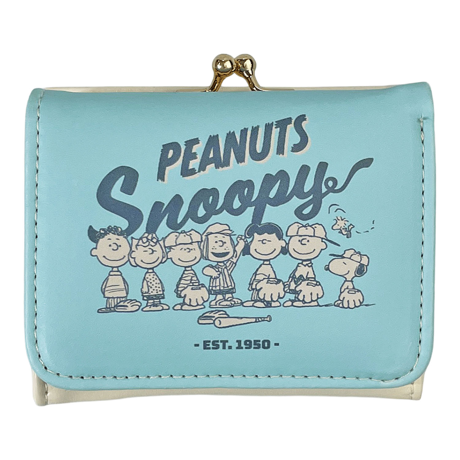 【スヌーピー】 小銭入れ付きミニ財布 （4柄各1） - 画像2
