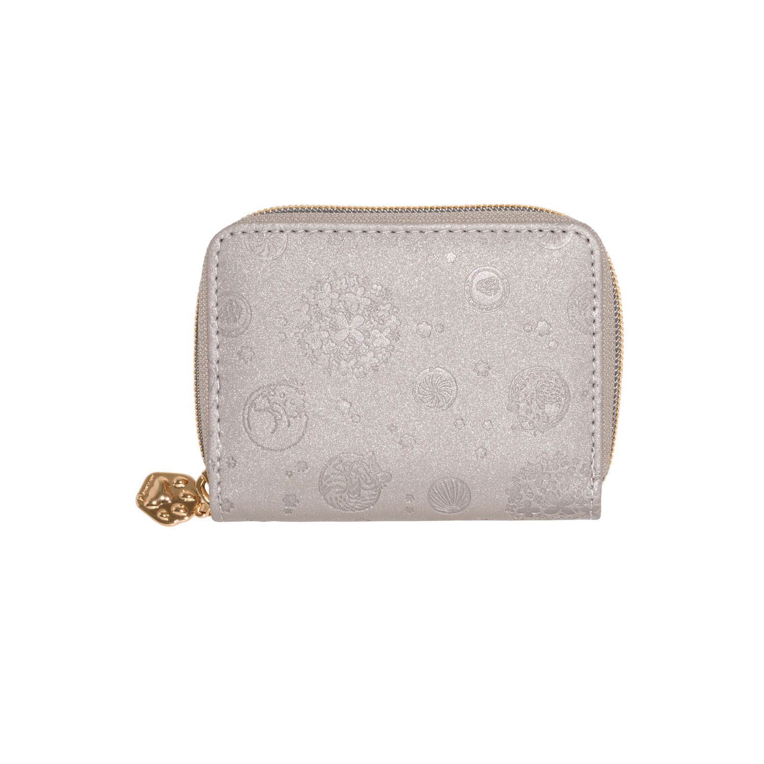 猫柄ラウンドファスナーミニ財布 - 画像5