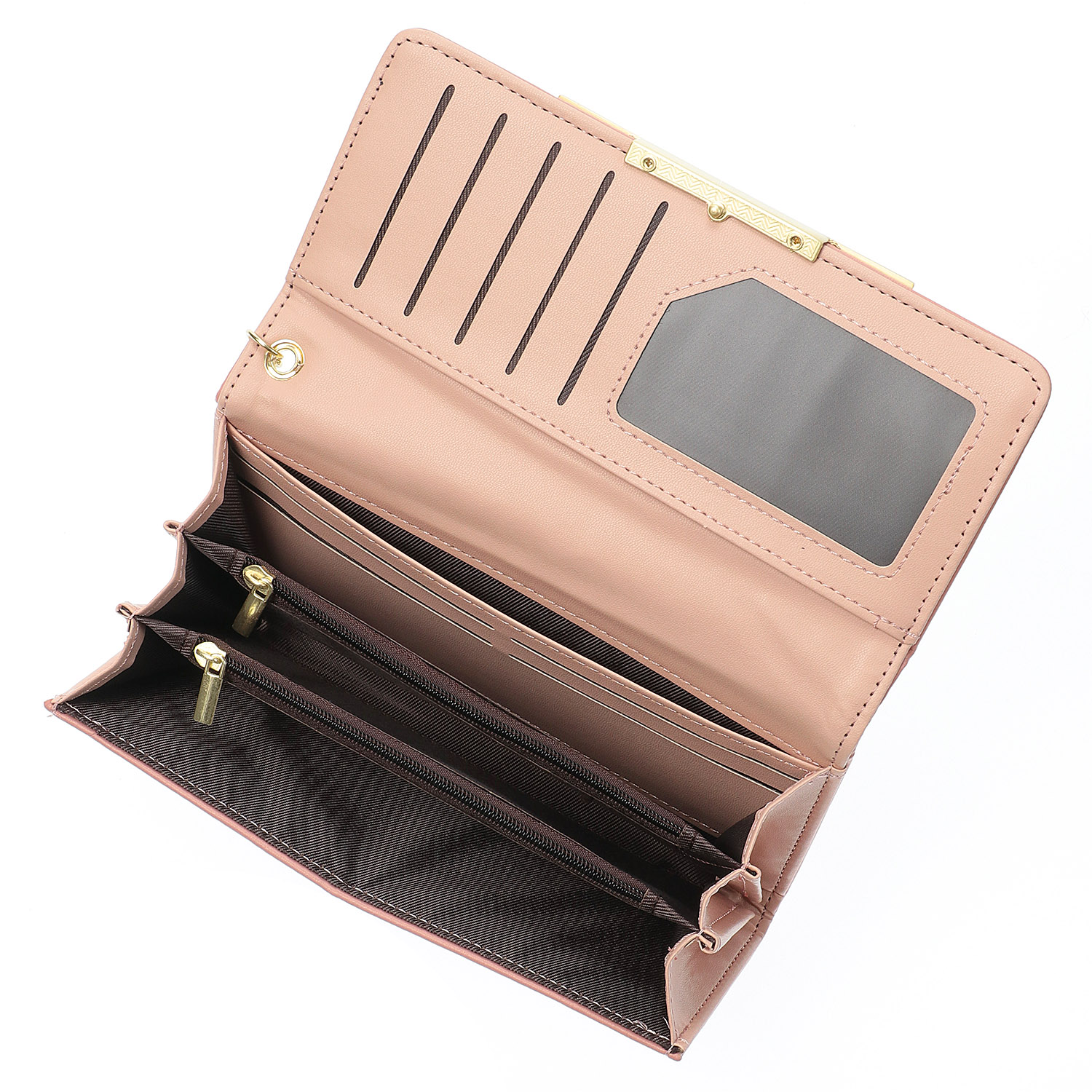 スムースかぶせ長財布 - 画像5