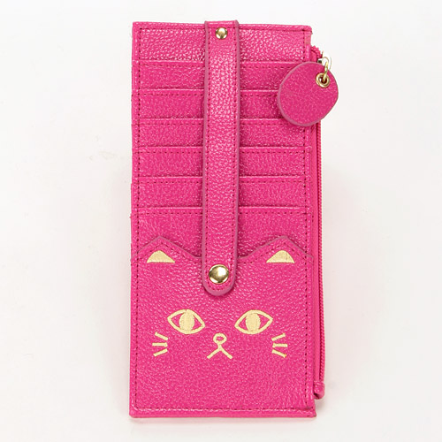 ねこ刺繍 ベルト付き両面カードケース - 画像9