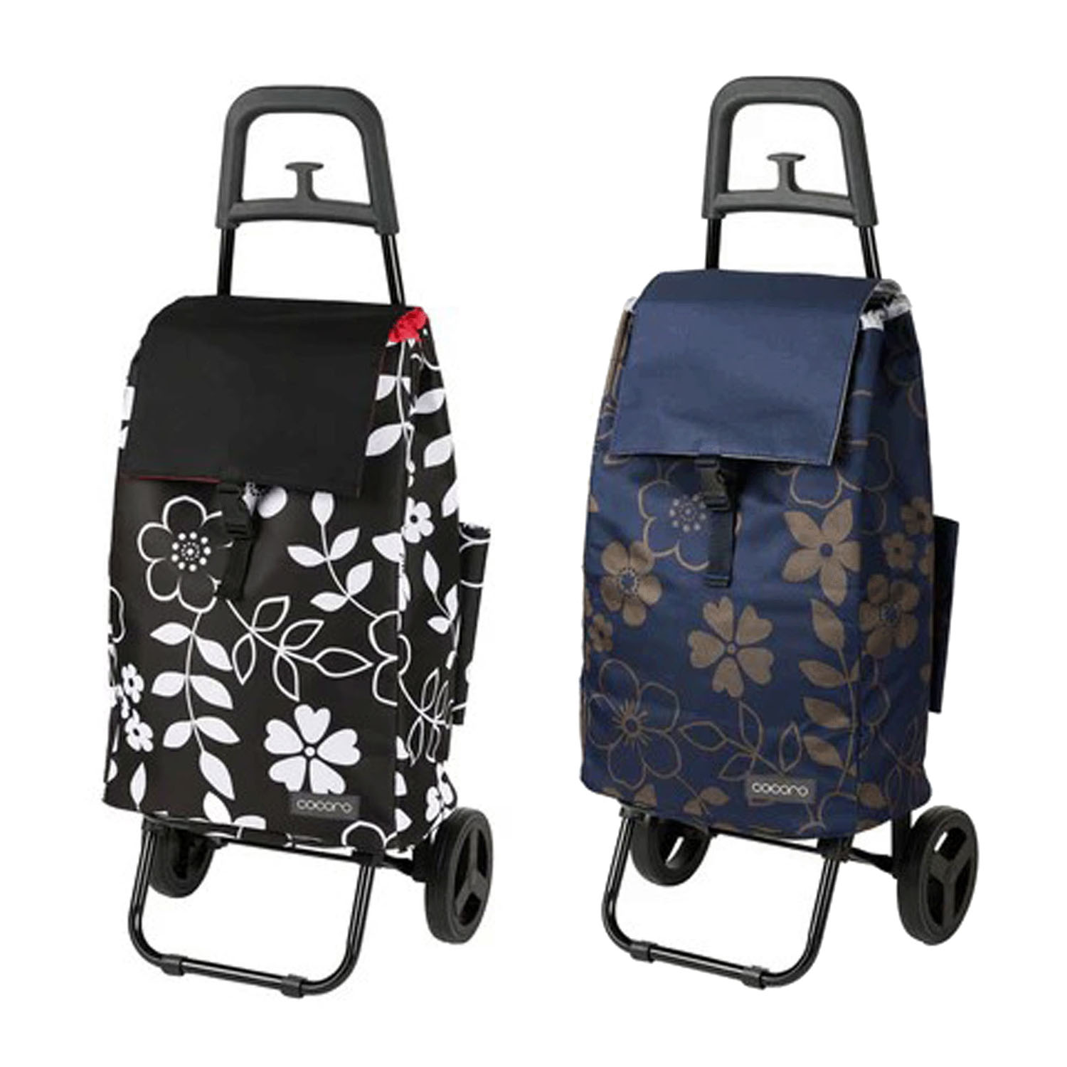 【cocoro】 保冷保温  ショッピングカート 花柄