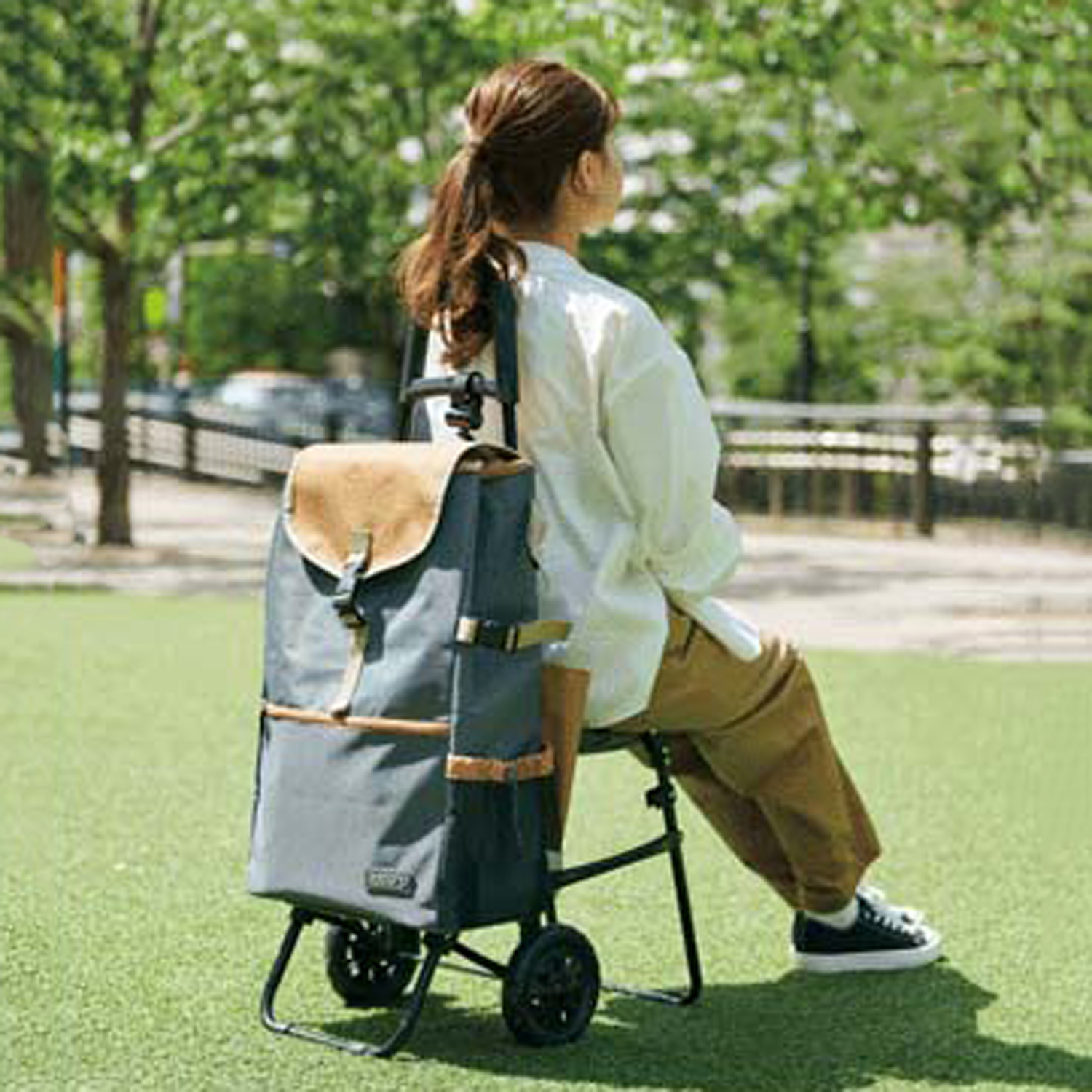 【cocoro】  保冷保温 モリー カートチェア - 画像3