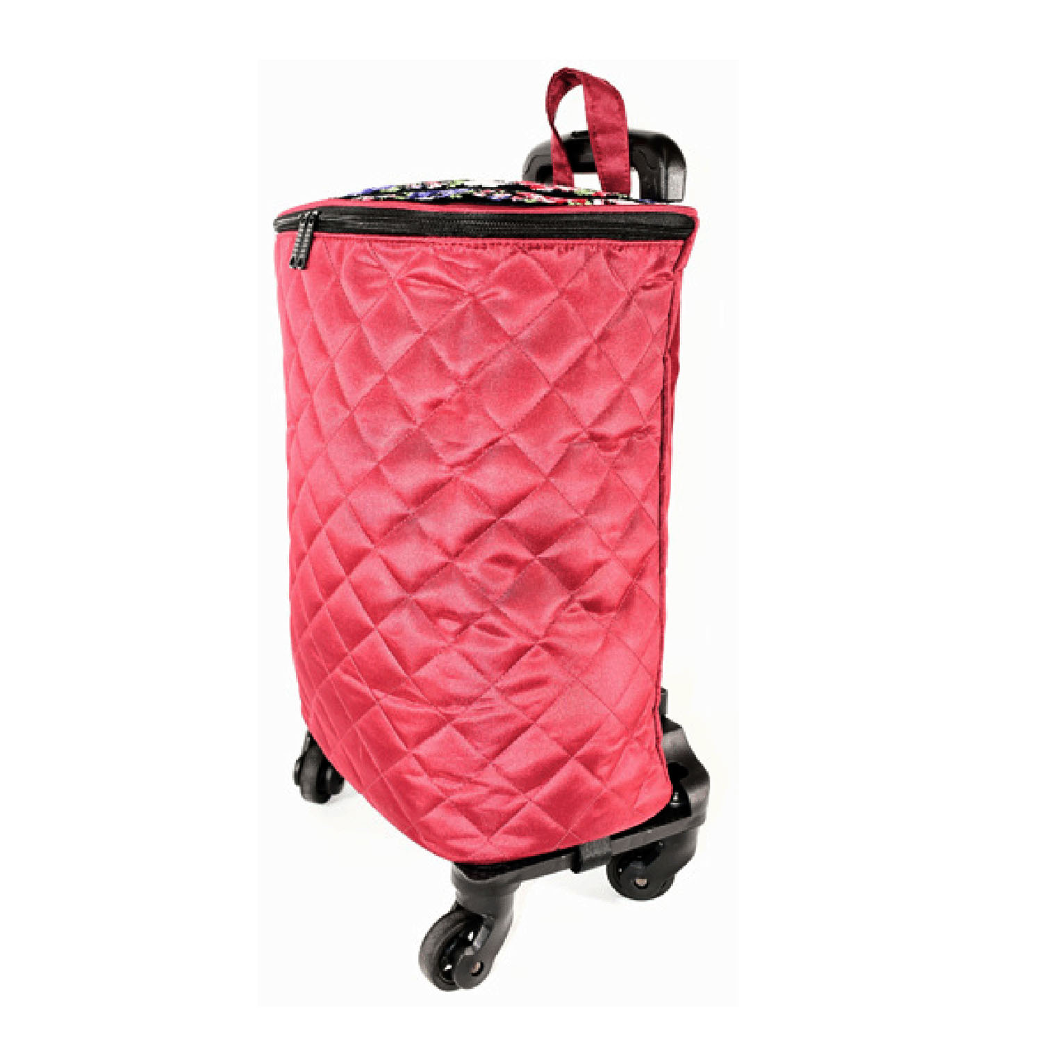 シェニールテープ付きキャリーカート 4輪 - 画像5