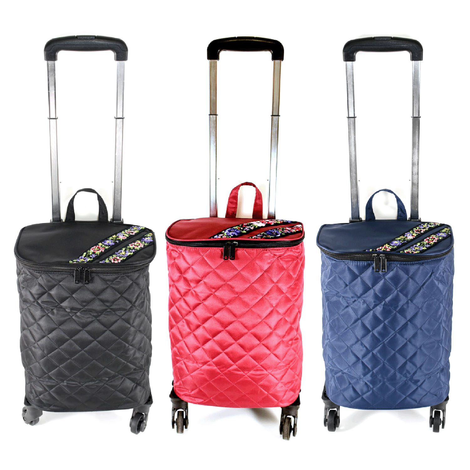 シェニールテープ付きキャリーカート 4輪