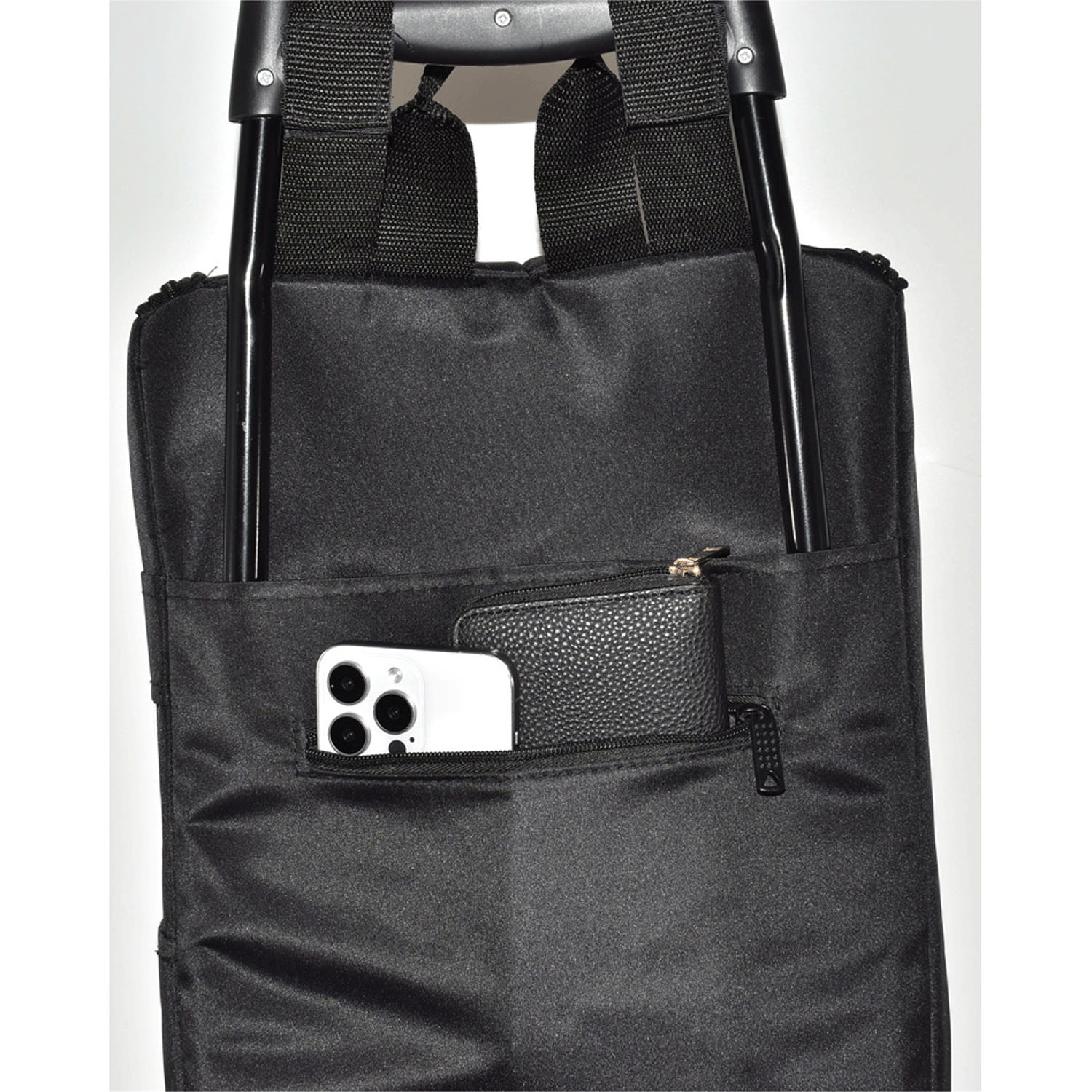 【保温・保冷】 ネコ刺繍キャリーカート - 画像6