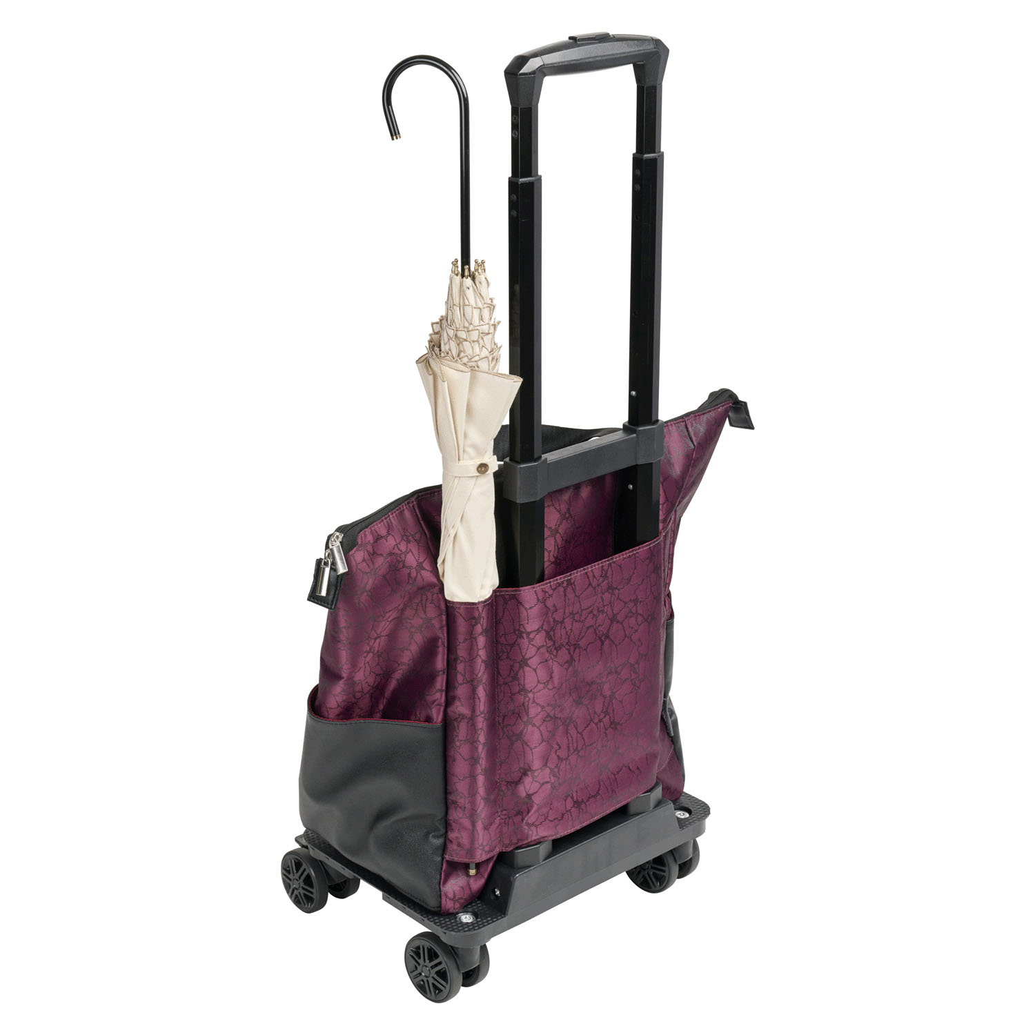 【cocoro コ・コロ】  保冷・保温 リーフレース4輪カート - 画像8