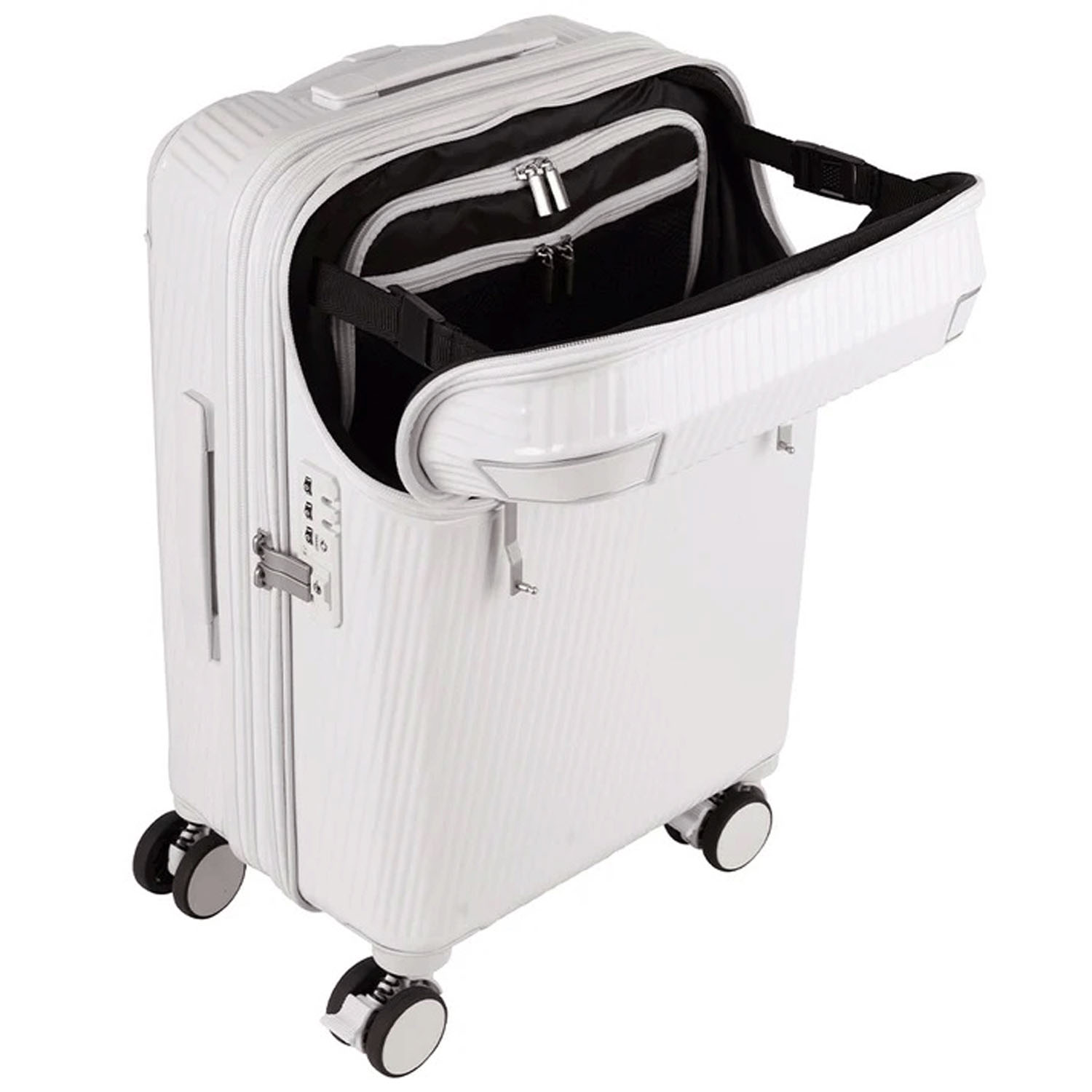 【取り寄せ商品】 トラベリスト アクセルSサイズ35L（拡張時43L） 2～3泊 機内持込サイズ ストッパー機能 - 画像5