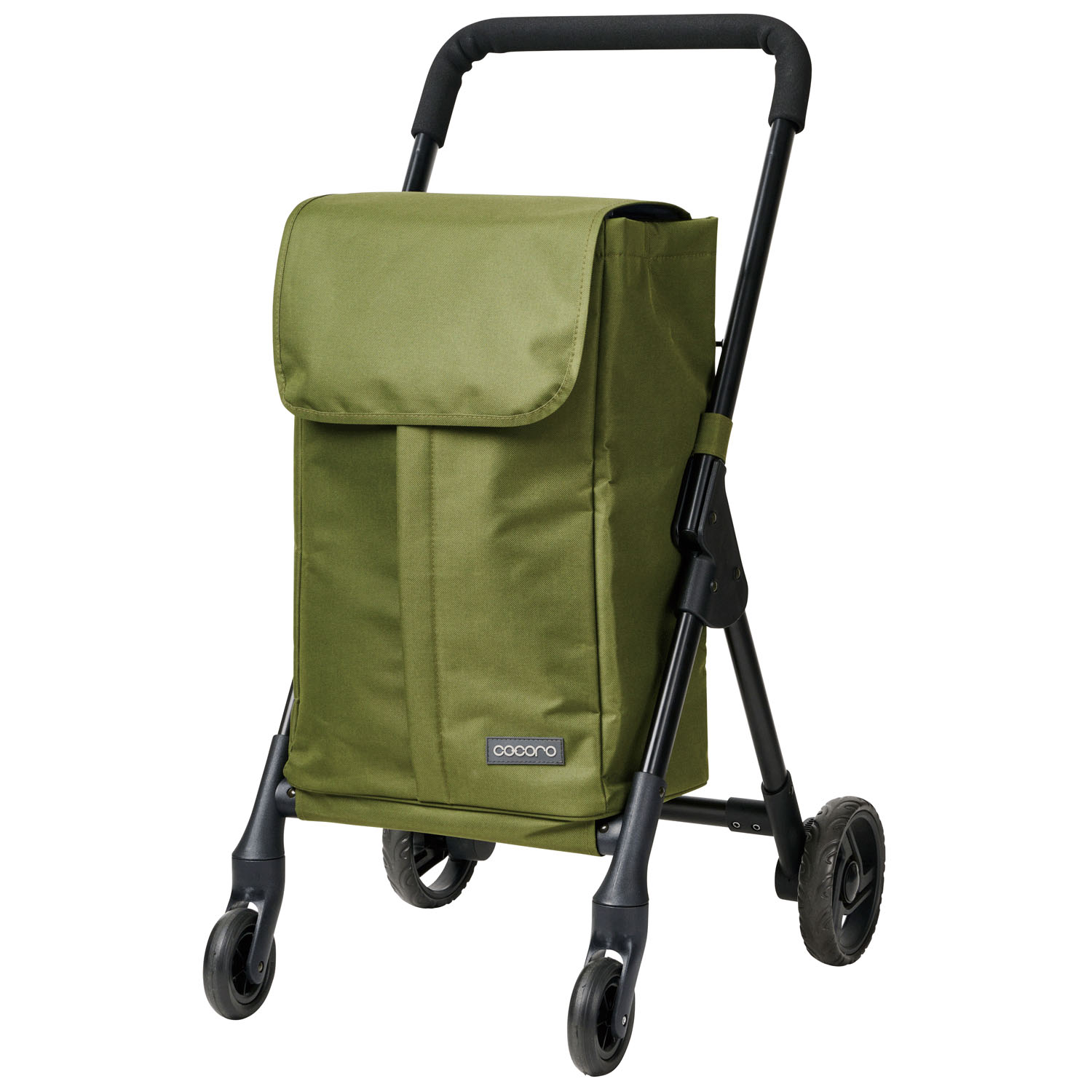 【cocoro】 4輪前押しショッピングカート ＊保冷保温機能付き - 画像8