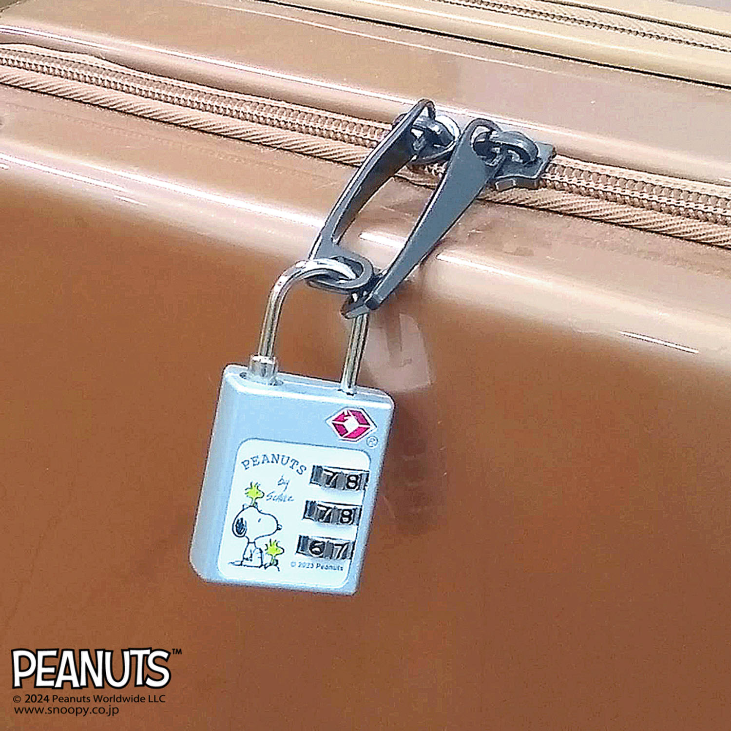 スヌーピー TSAダイヤルロック