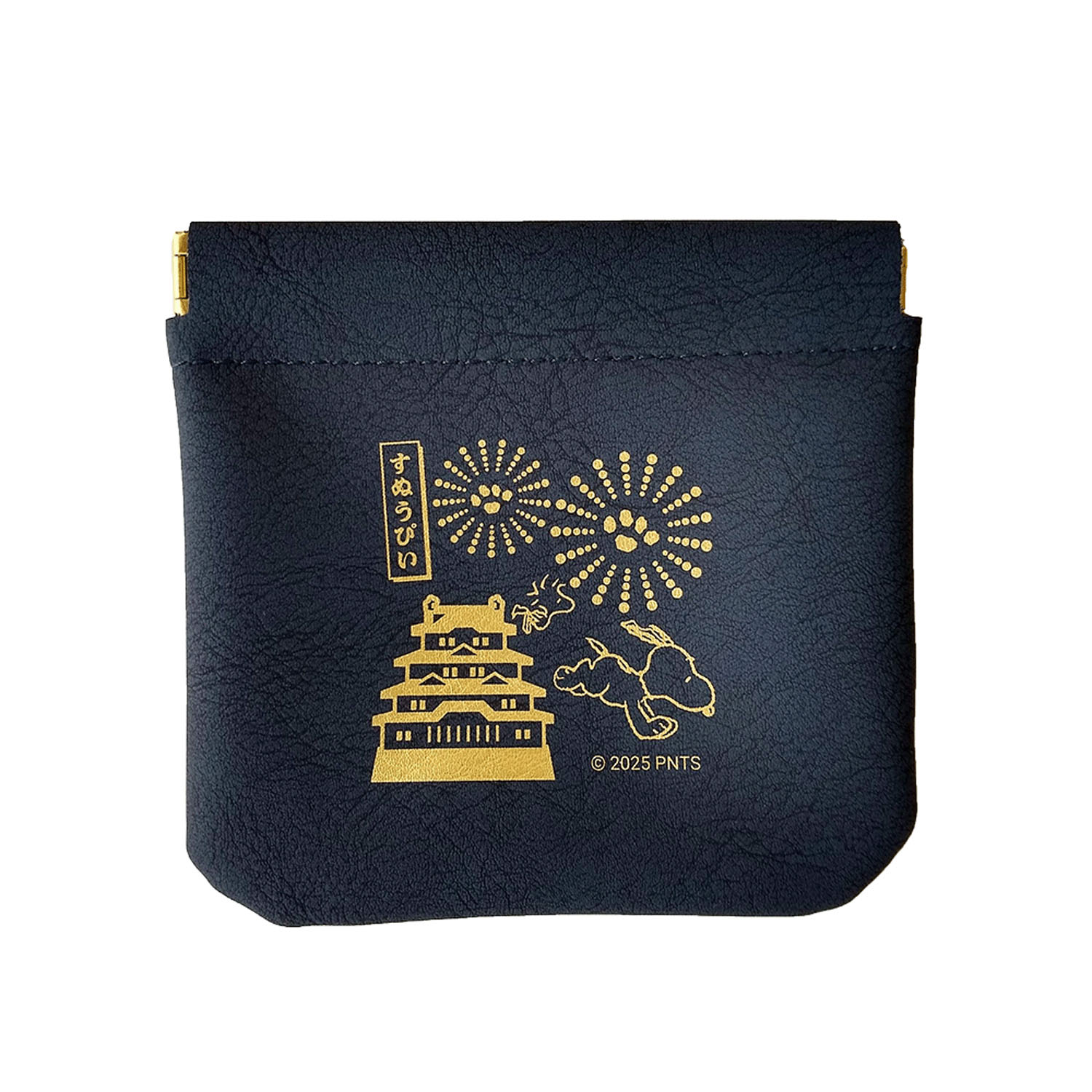 スヌーピー×お城 バネ口ミニポーチ - 画像3