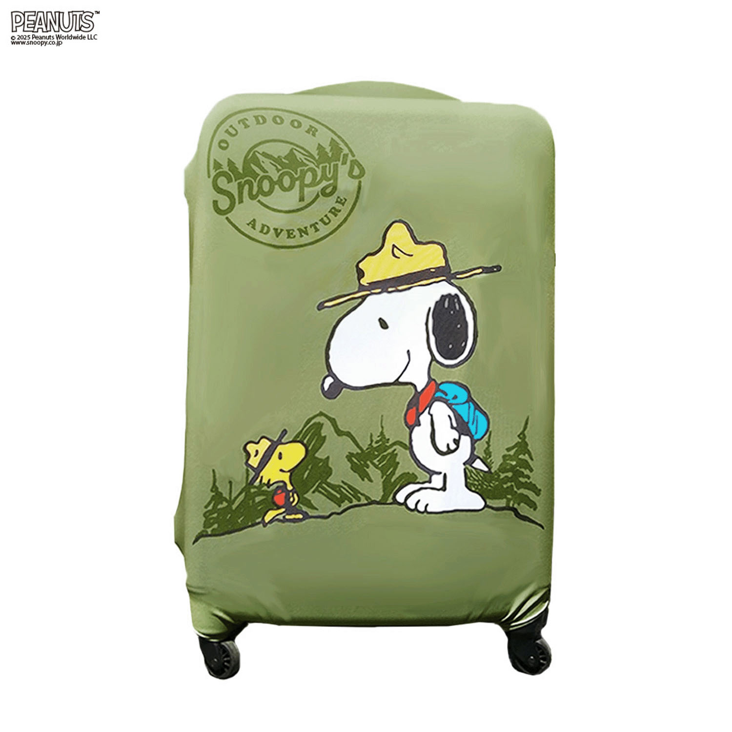 スヌーピー スーツケースカバ－ Lサイズ - 画像2