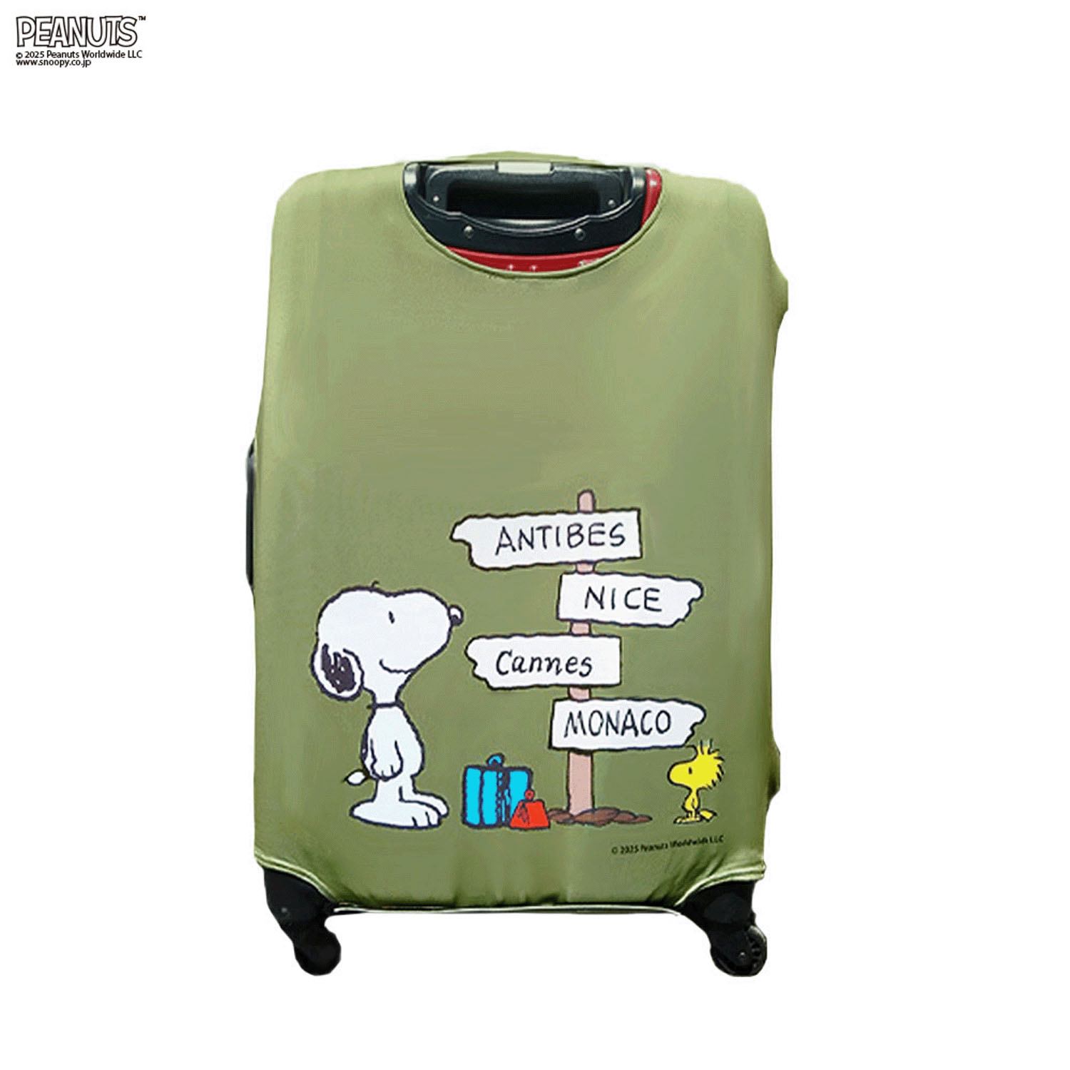 スヌーピー スーツケースカバ－ Lサイズ - 画像3