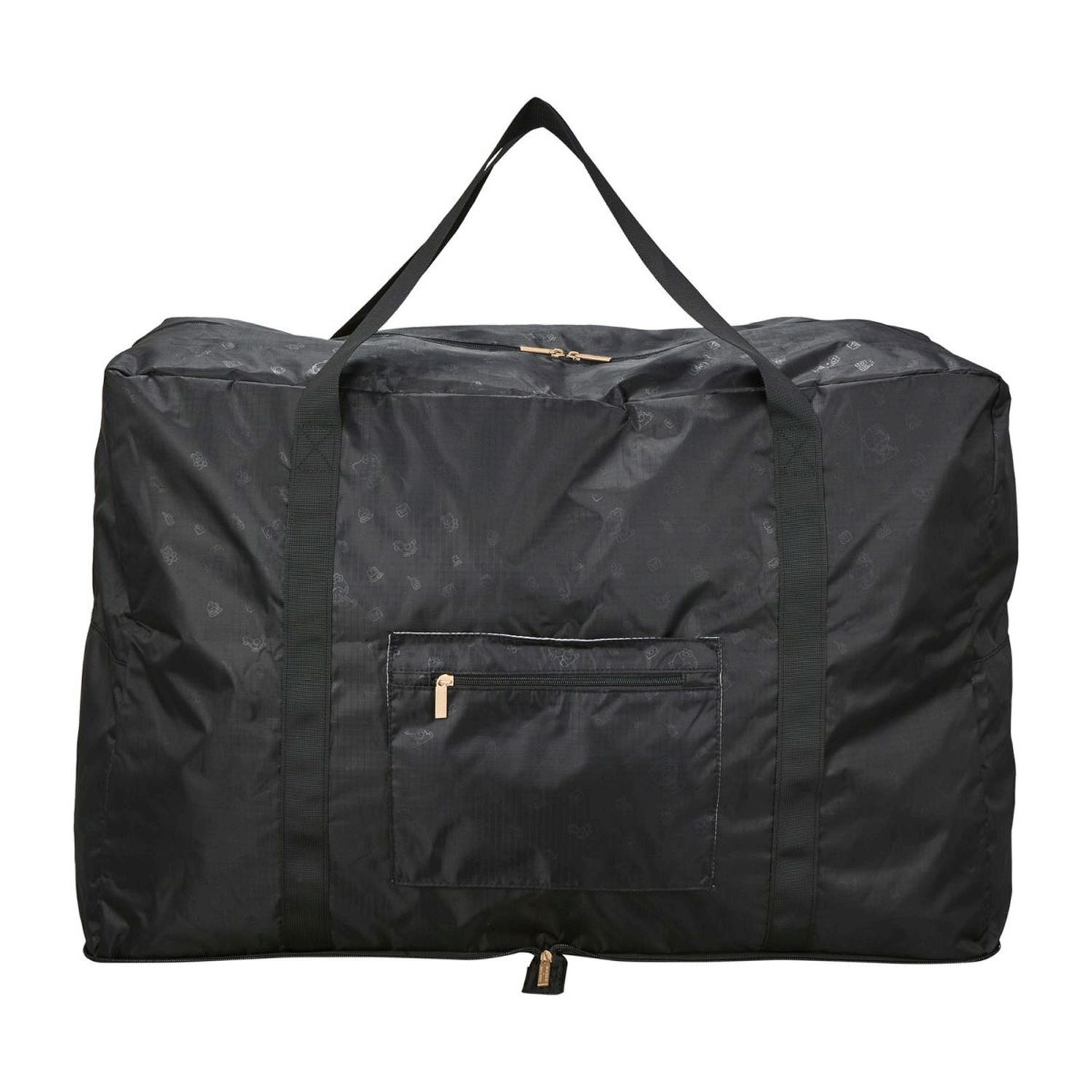 超大型折りたたみボストンバッグ  モンチッチ×ハローキティ - 画像3