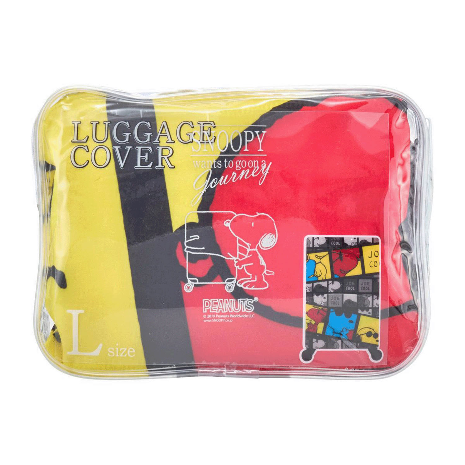 スヌーピー スーツケースカバーLサイズ - 画像9