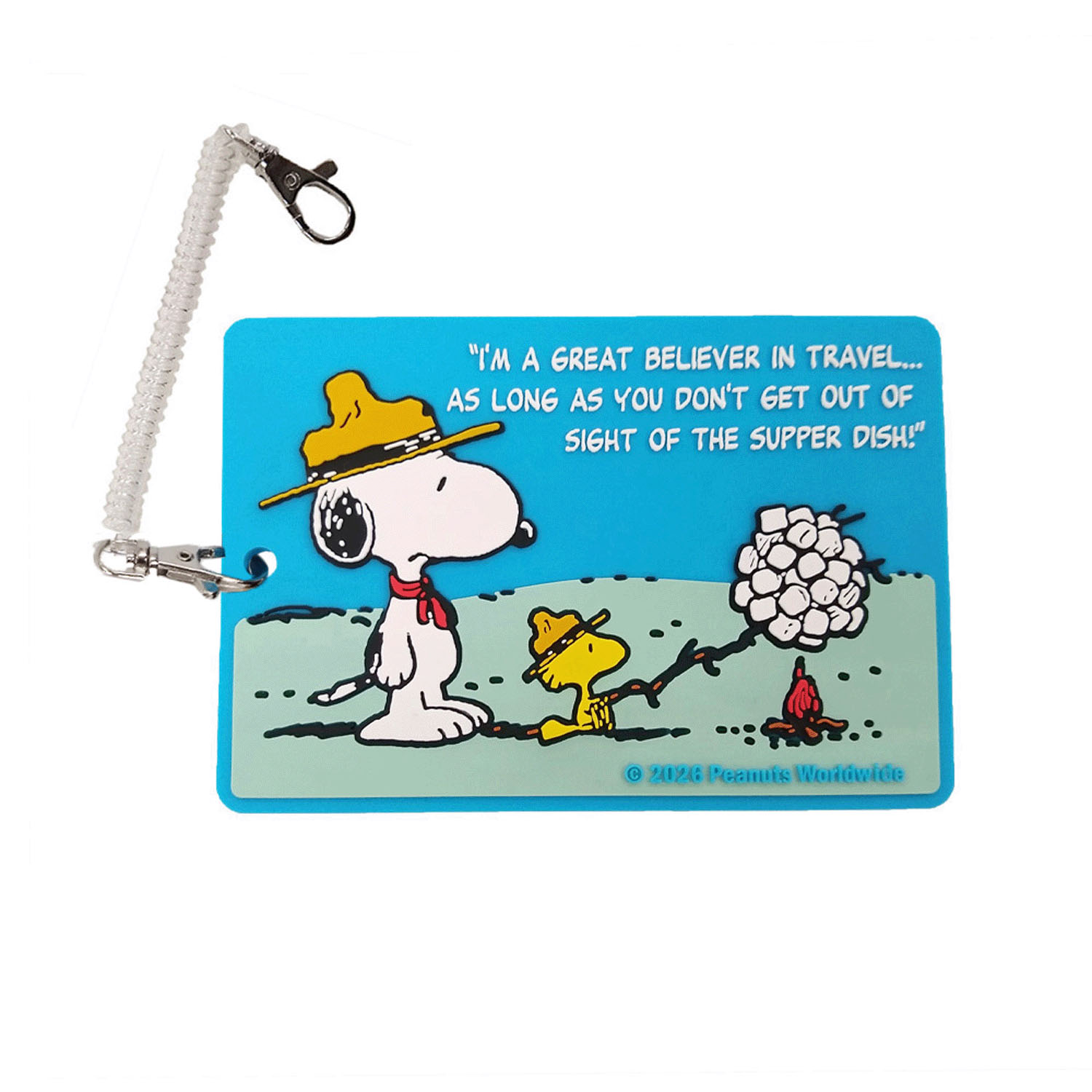 スヌーピー ラゲッジタグ マシュマロ - 画像2