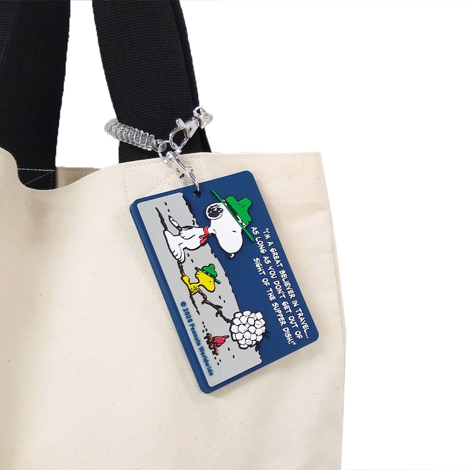 スヌーピー ラゲッジタグ マシュマロ