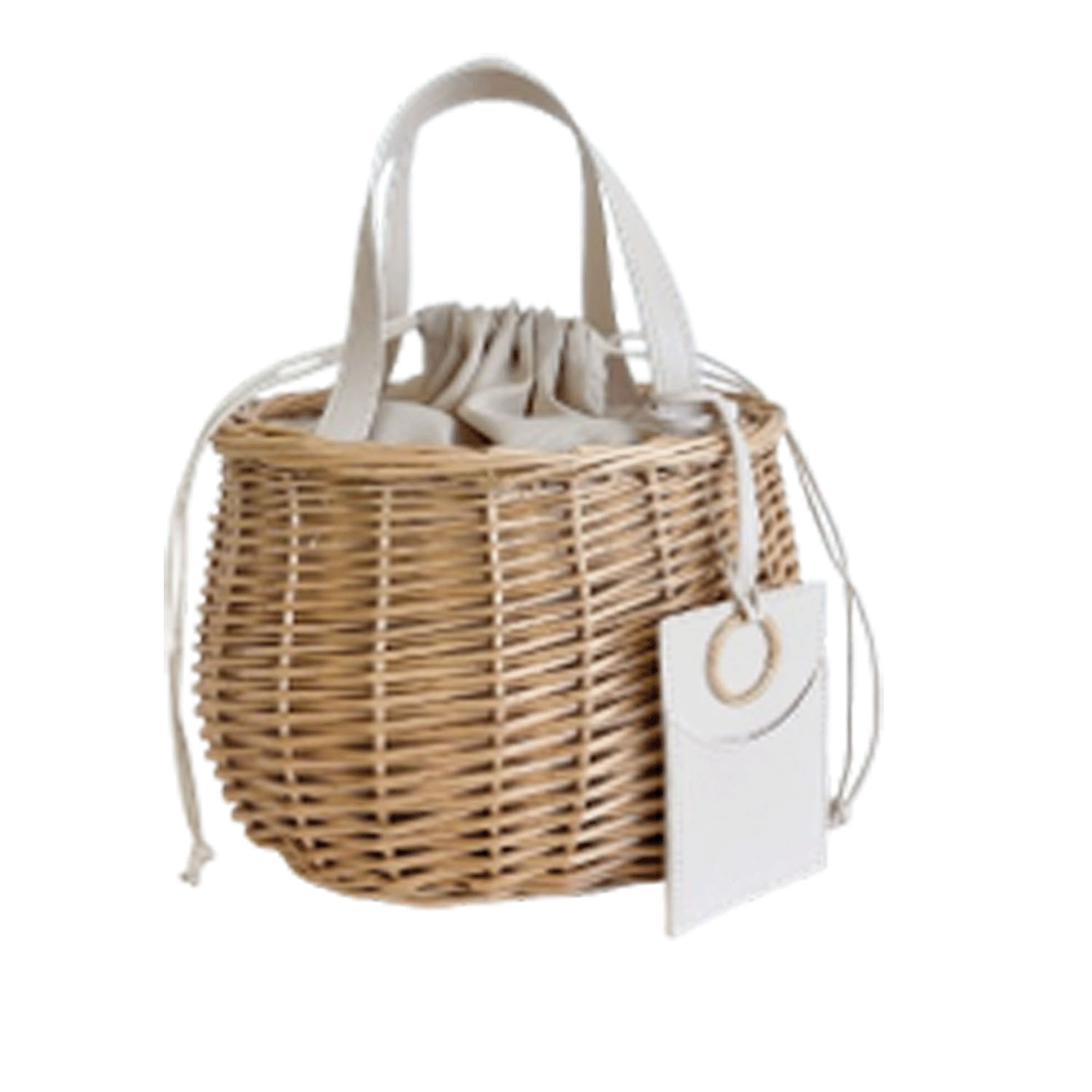 柳カゴバッグ - 画像2