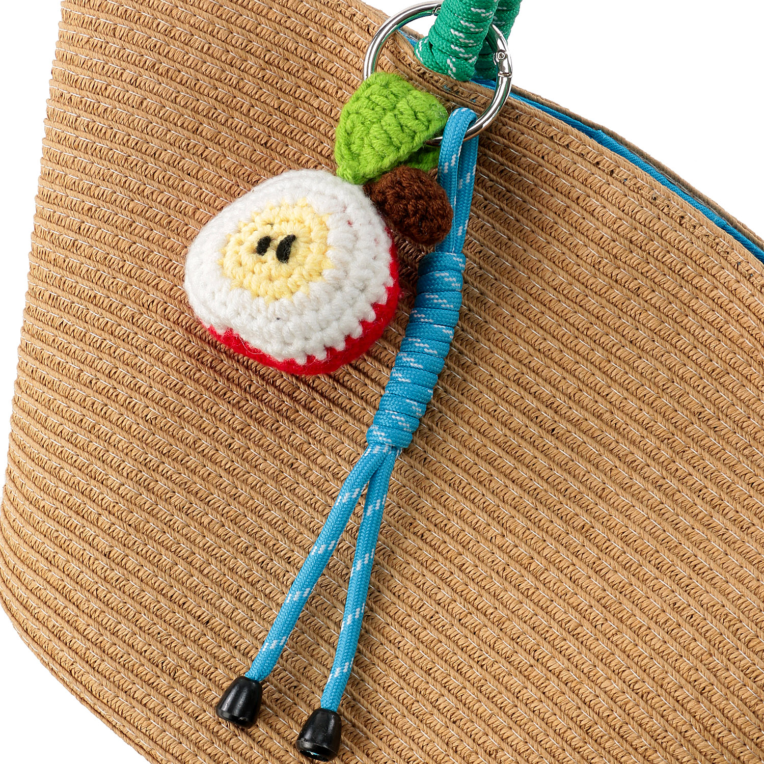 COOCO フルーツチャーム付カゴバッグ - 画像13