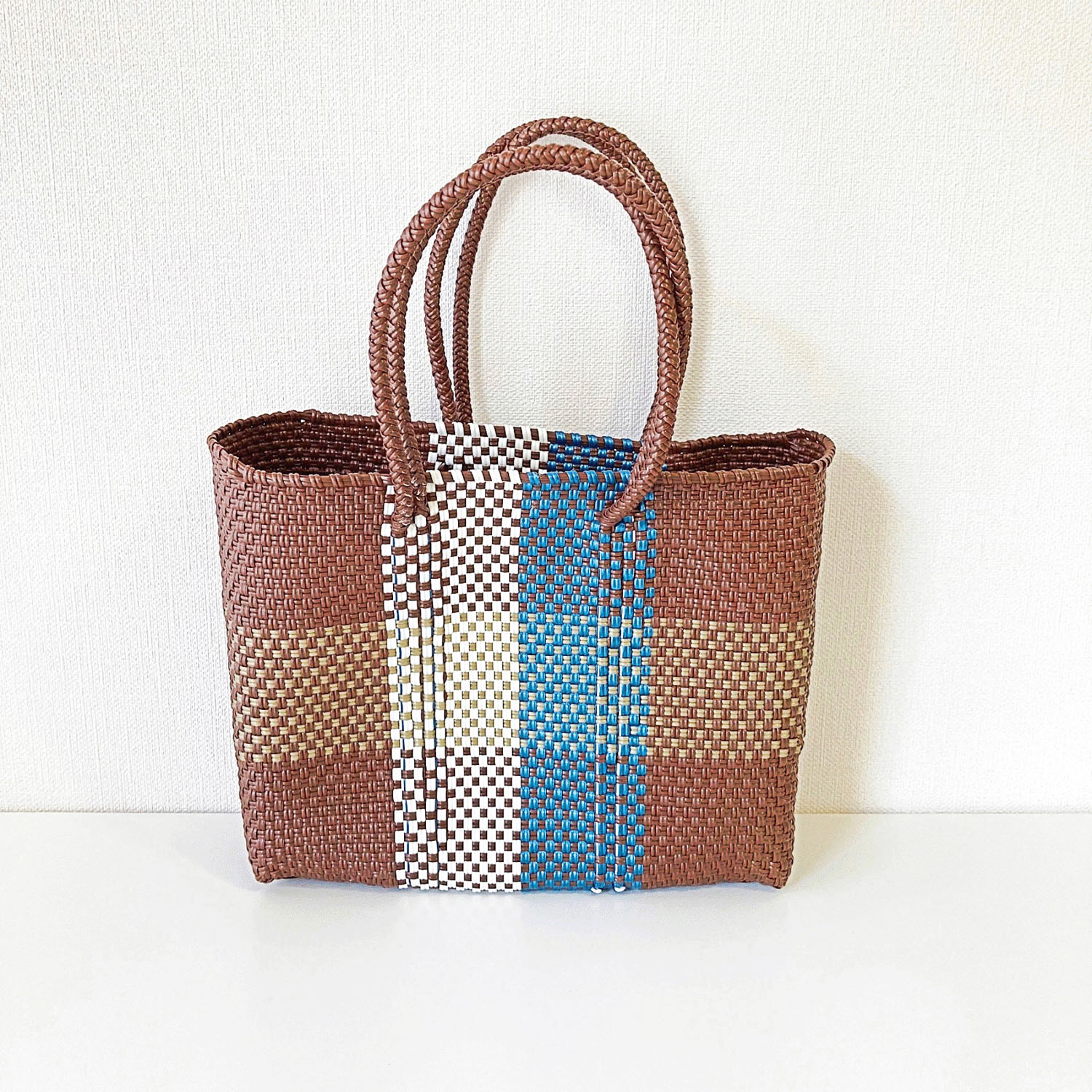 【大人気】MoonBird 手編みのメルカドバッグ S - 画像12