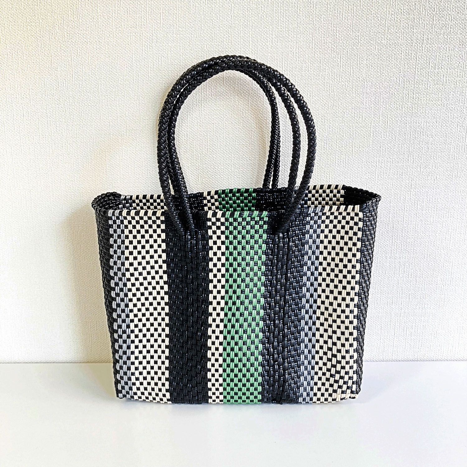 【大人気】MoonBird 手編みのメルカドバッグ S - 画像14