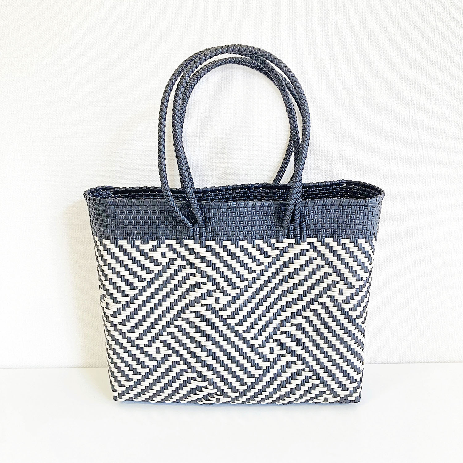 【大人気】MoonBird 手編みのメルカドバッグ S - 画像4