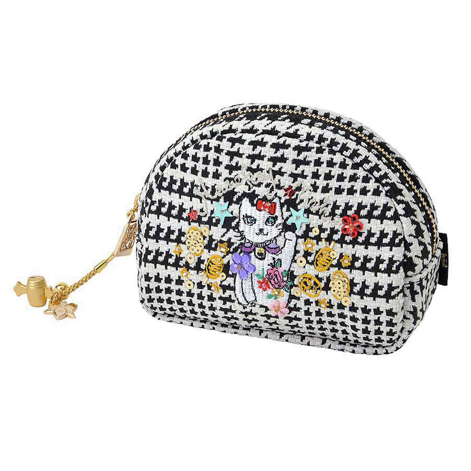 【Think Bee！】ラッキーキャットポーチ（チドリ）