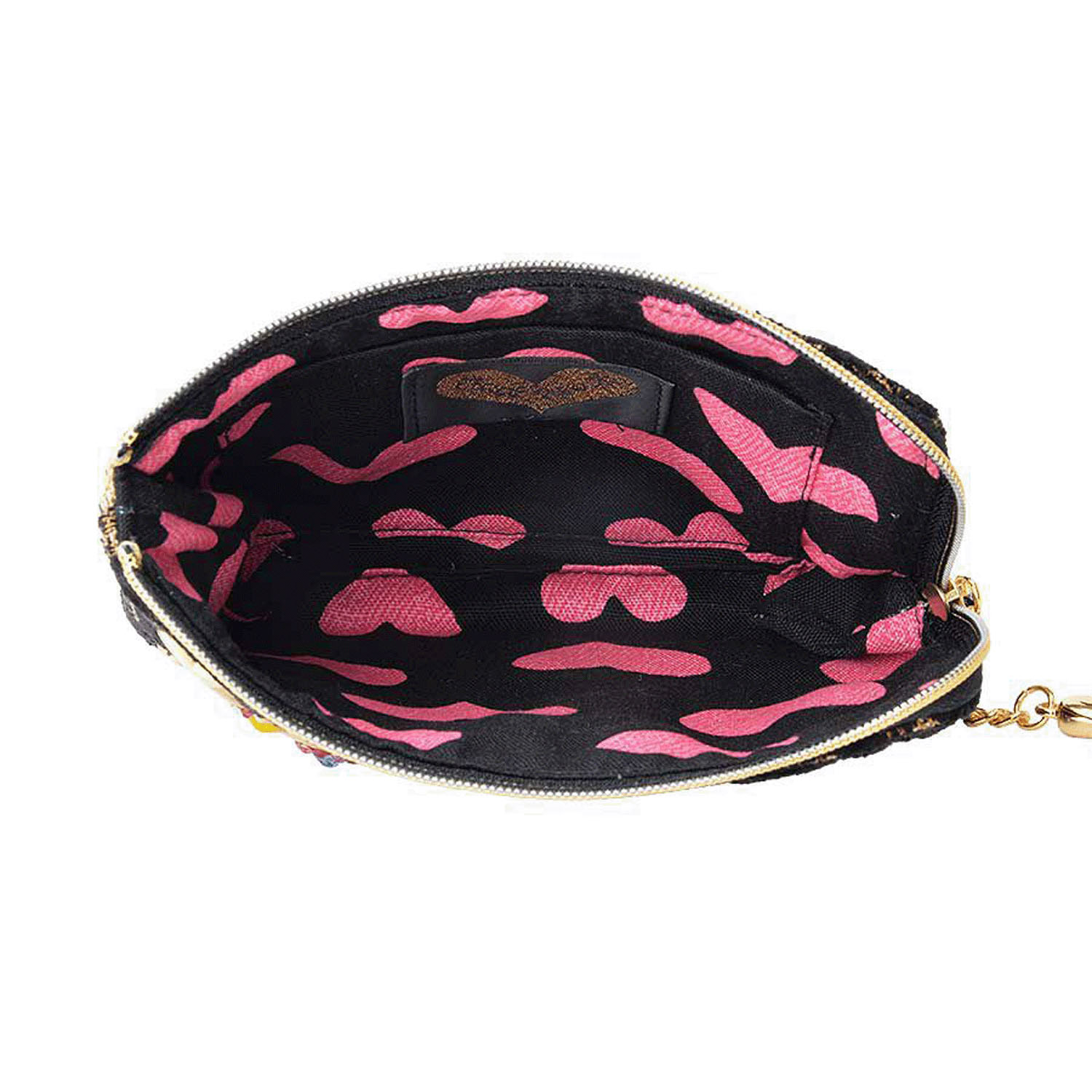 Think Bee！パイレーツキャッツL字ファスナーポーチ - 画像3