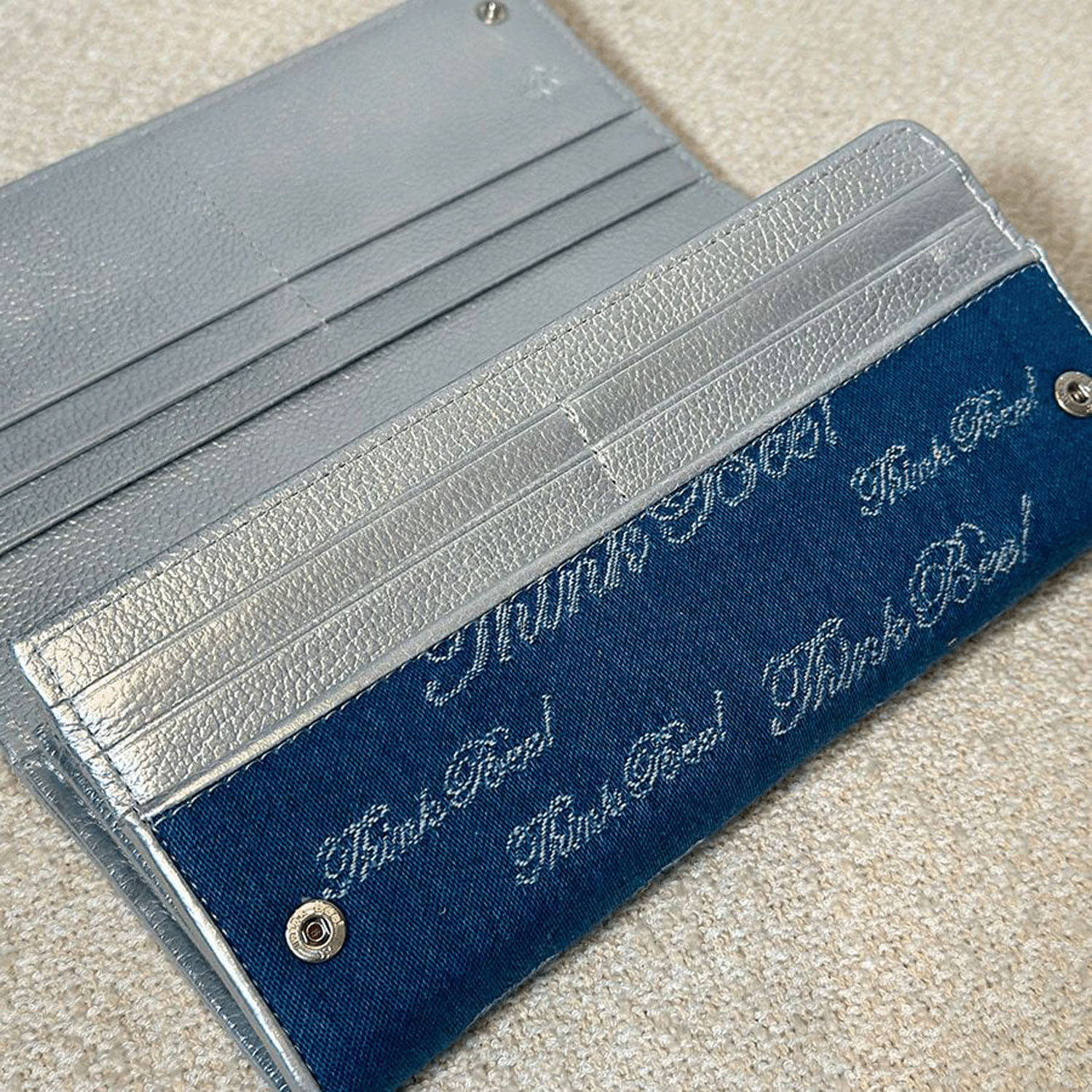 ThinkBee！  ホワイトハート長財布 - 画像5