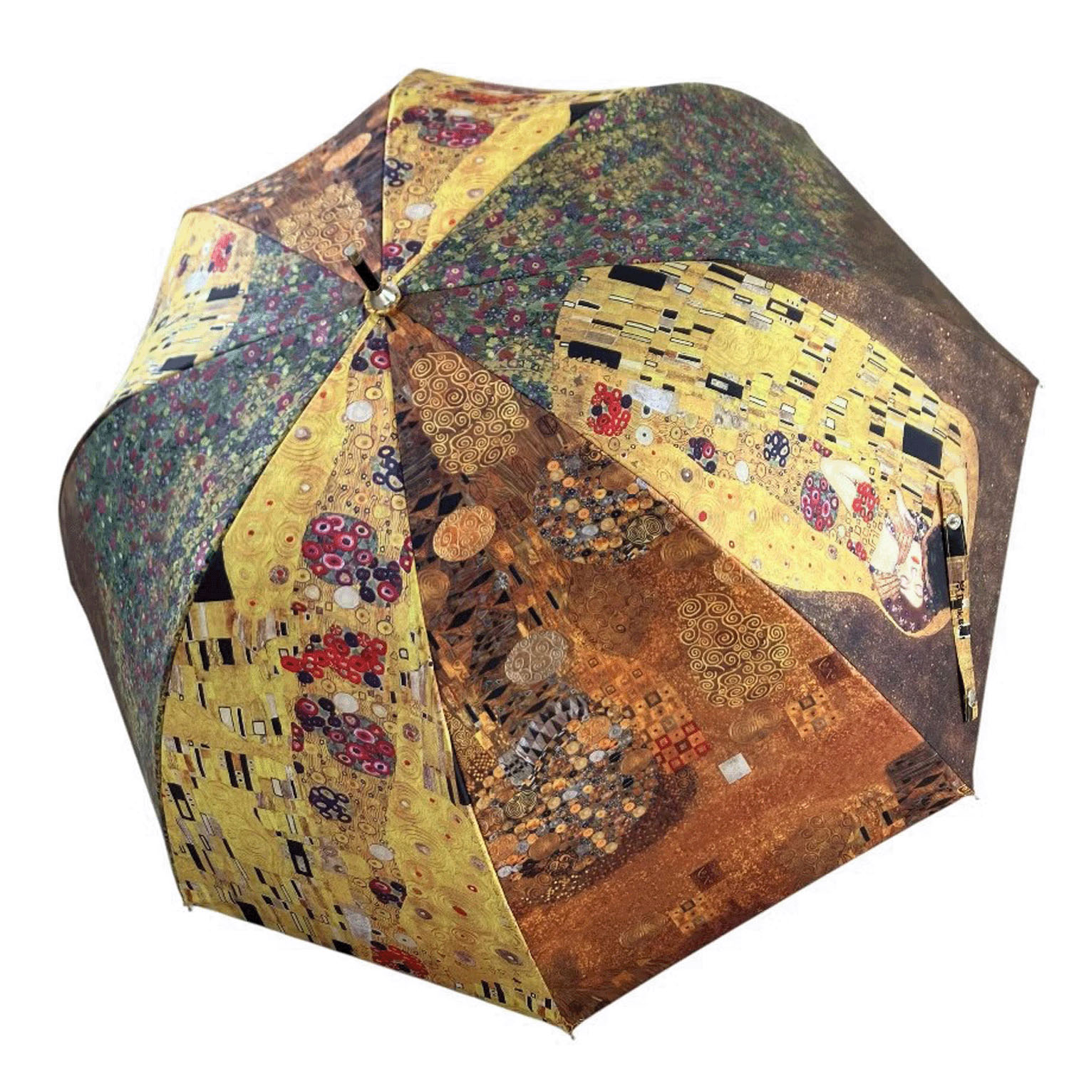 ThinkBee！カサノヴァ 晴雨兼用長傘（クリムトコラージュ） - 画像3